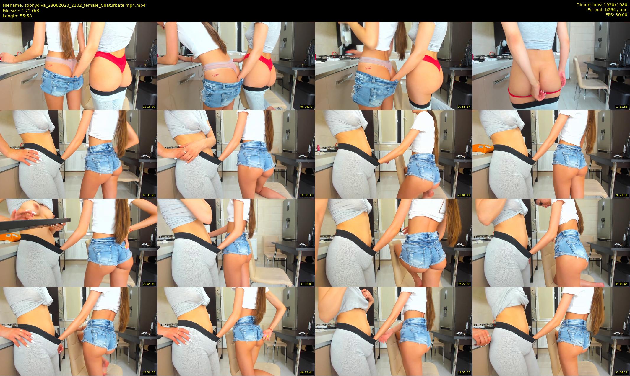 sophydiva — 56 minute Chaturbate female cam show recording, 1080p, Jun 28, 2020