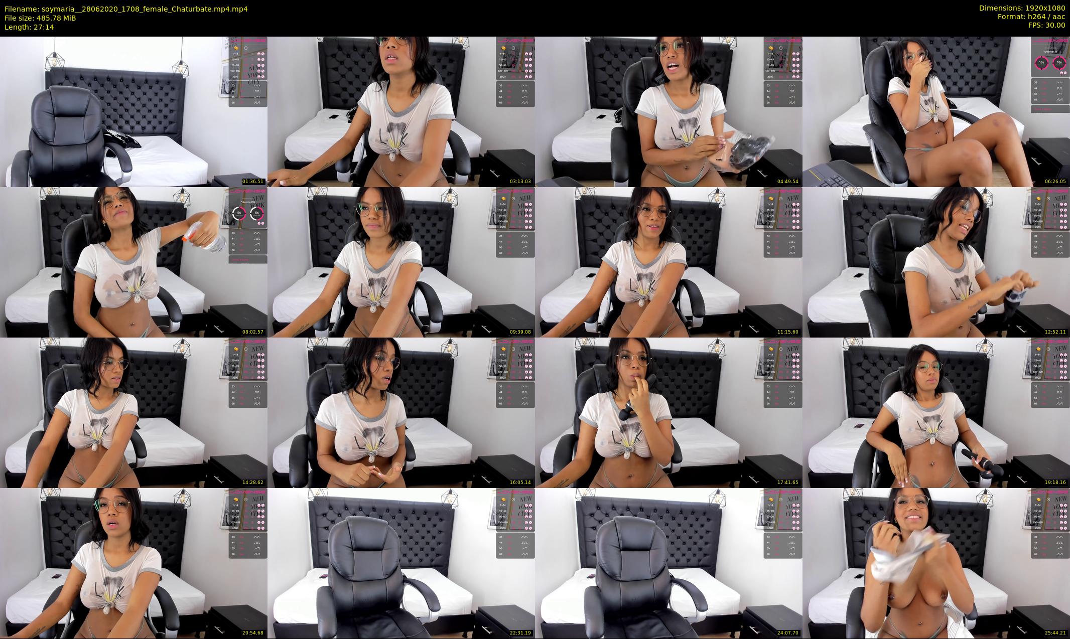 soymaria_ — 28 minute Chaturbate female cam show recording, 1080p, Jun 28, 2020