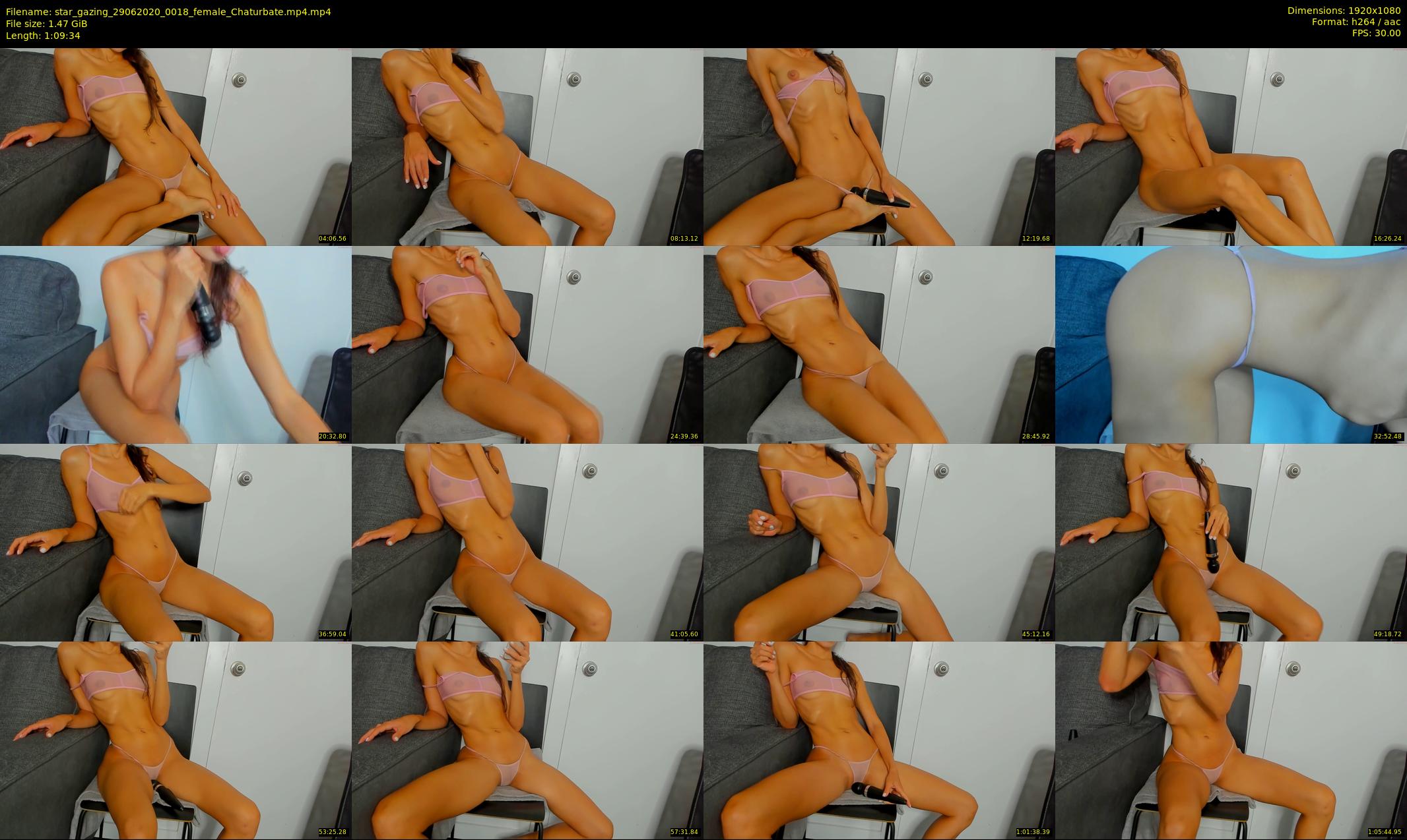 star_gazing — 70 minute Chaturbate female cam show recording, 1080p, Jun 29, 2020