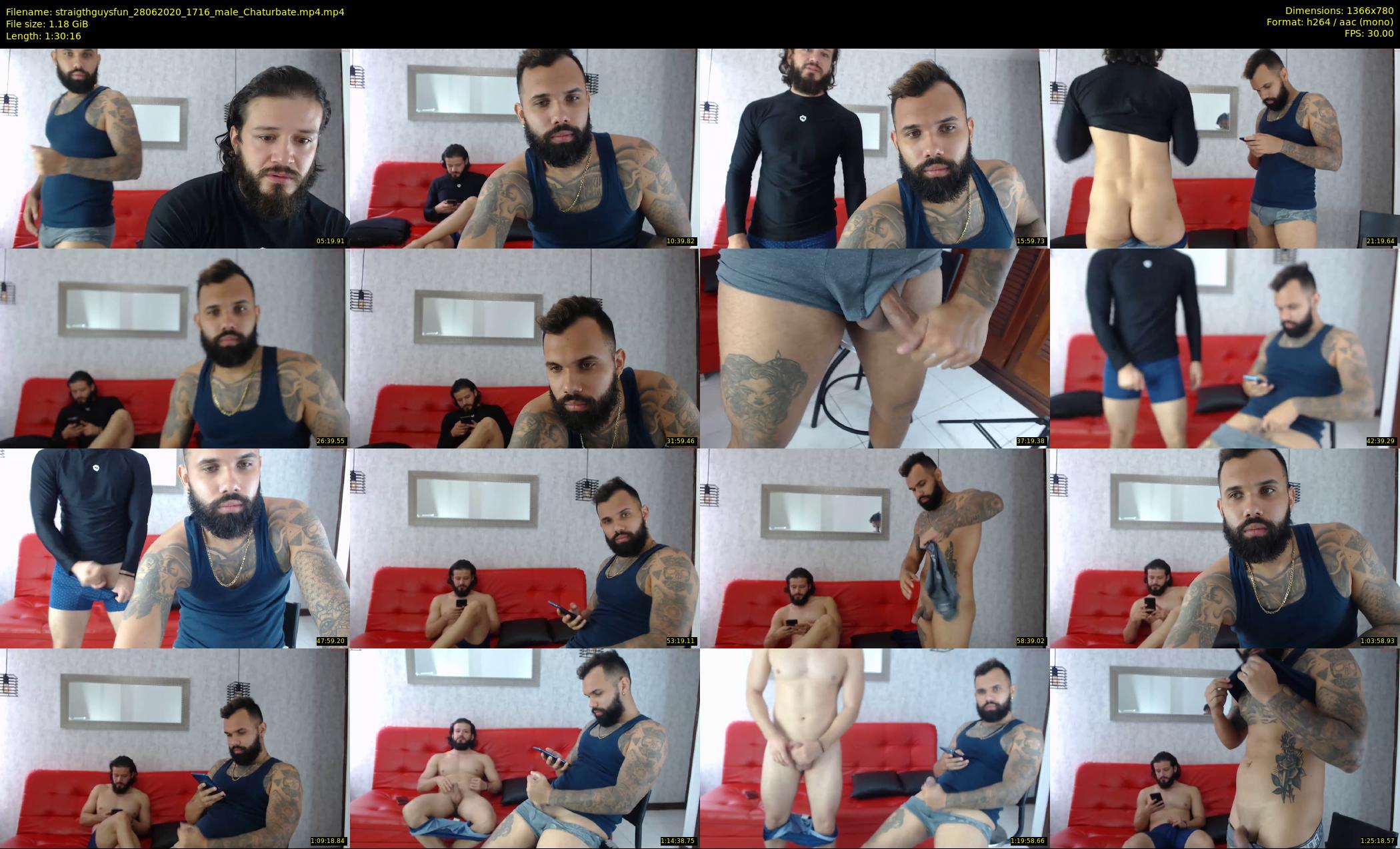 straigthguysfun — 91 minute Chaturbate male cam show recording, 720p, Jun 28, 2020