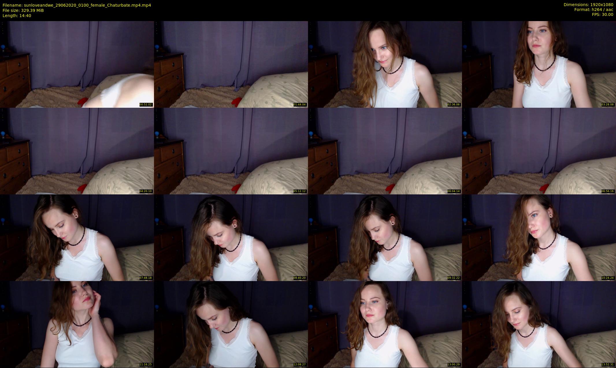 sunloveandwe — 15 minute Chaturbate female cam show recording, 1080p, Jun 29, 2020