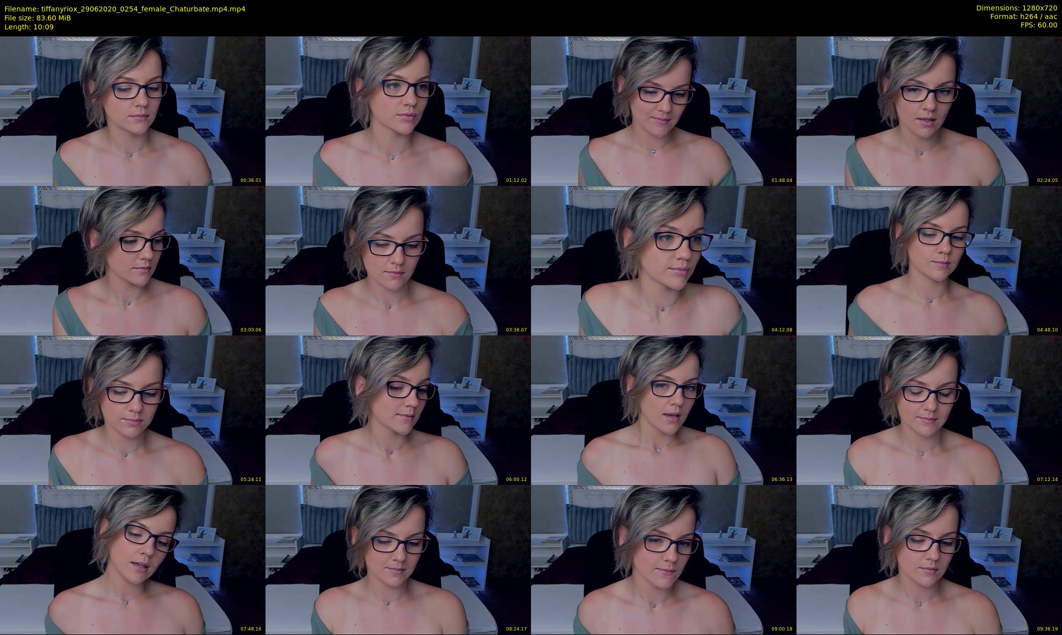 tiffanyriox — 11 minute Chaturbate female cam show recording, 720p, Jun 29, 2020