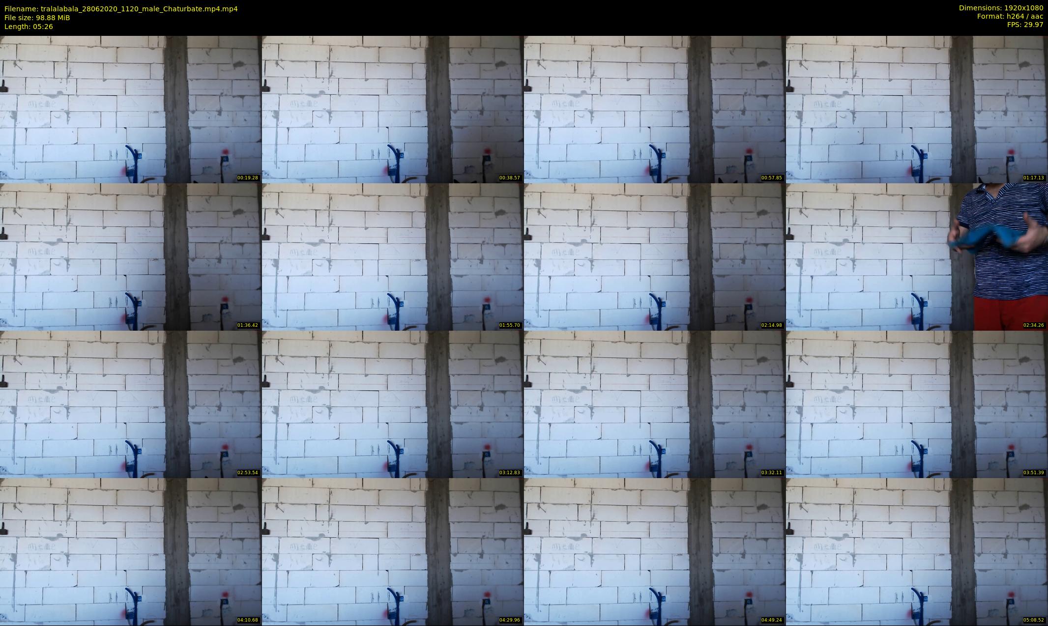 tralalabala — 6 minute Chaturbate male cam show recording, 1080p, Jun 28, 2020