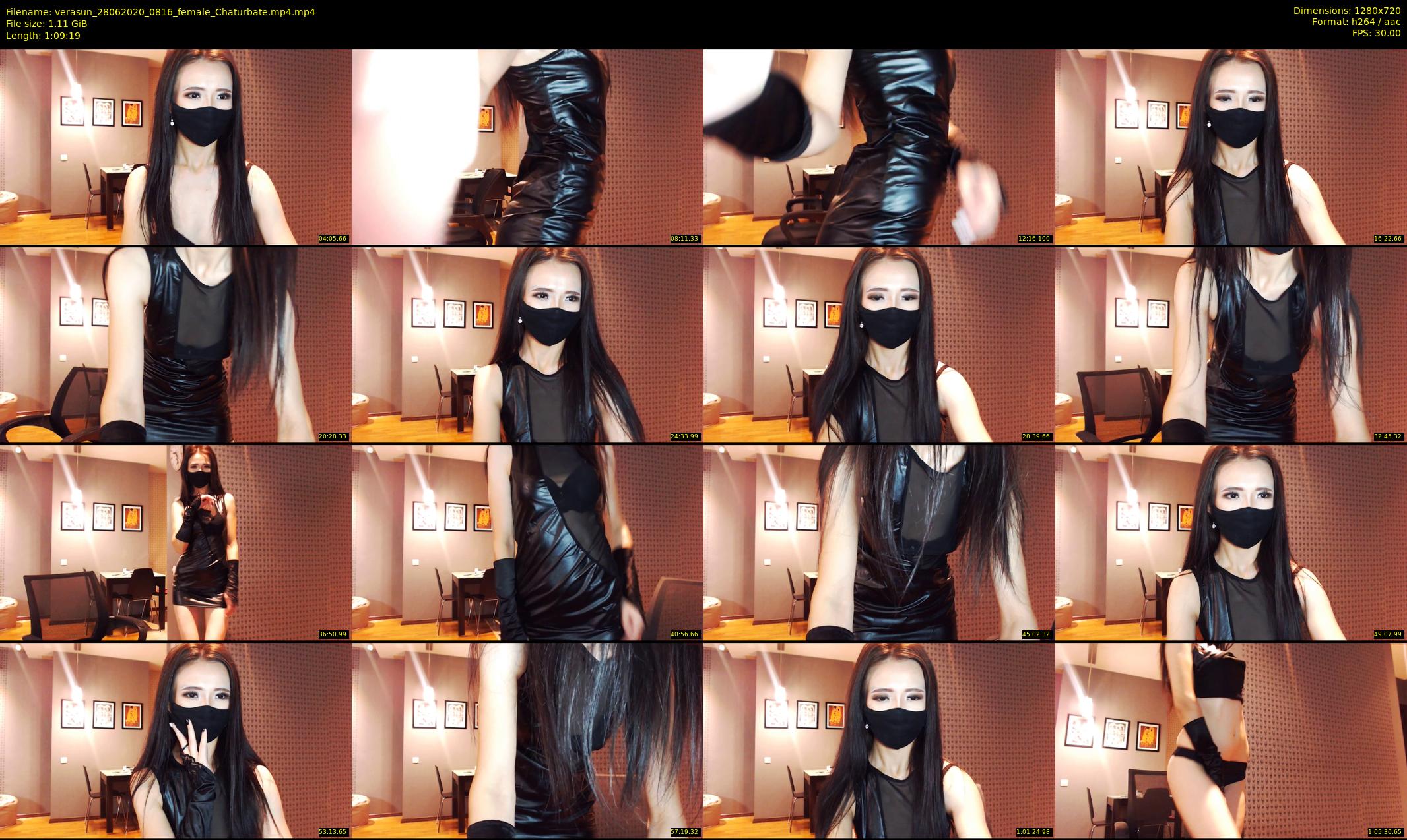 verasun — 70 minute Chaturbate female cam show recording, 720p, Jun 28, 2020