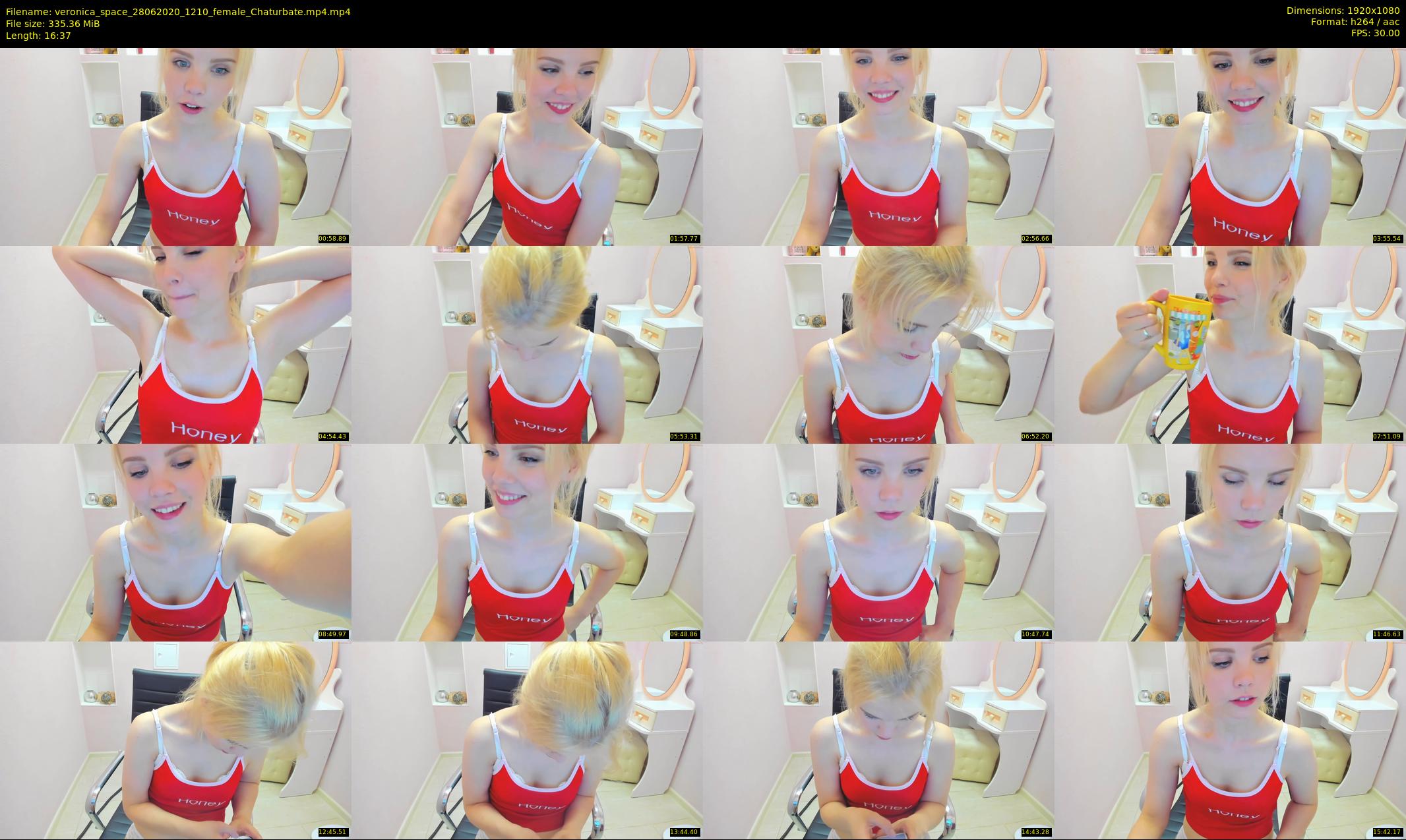 veronica_space — 17 minute Chaturbate female cam show recording, 1080p, Jun 28, 2020
