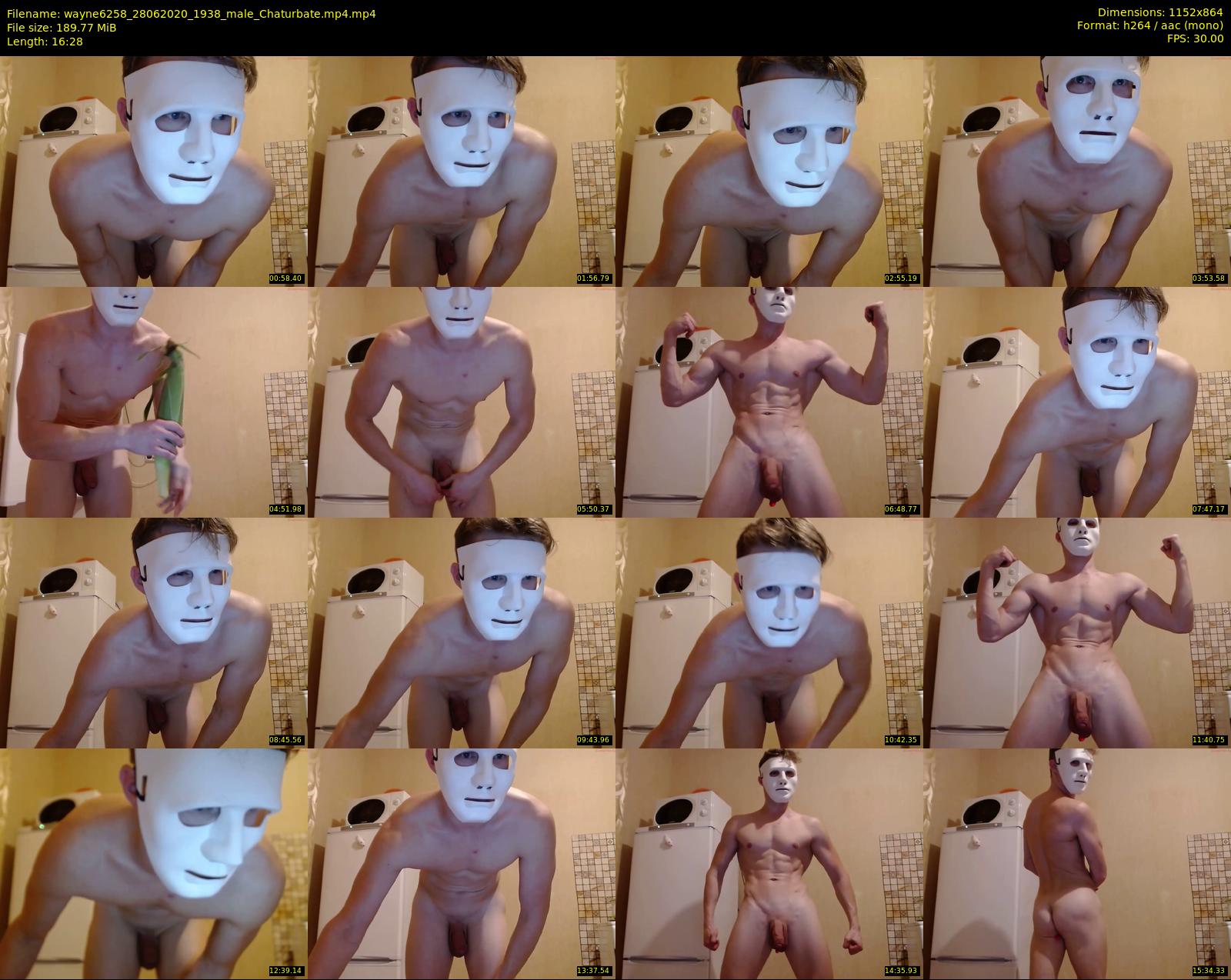 wayne6258 — 17 minute Chaturbate male cam show recording, 720p, Jun 28, 2020
