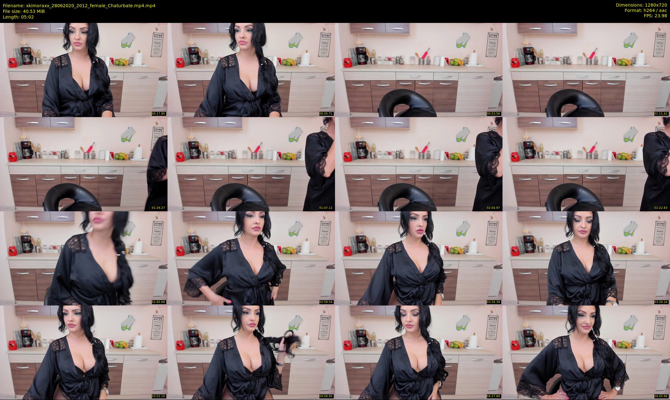 xkimoraxx — 6 minute Chaturbate female cam show recording, 720p, Jun 28, 2020