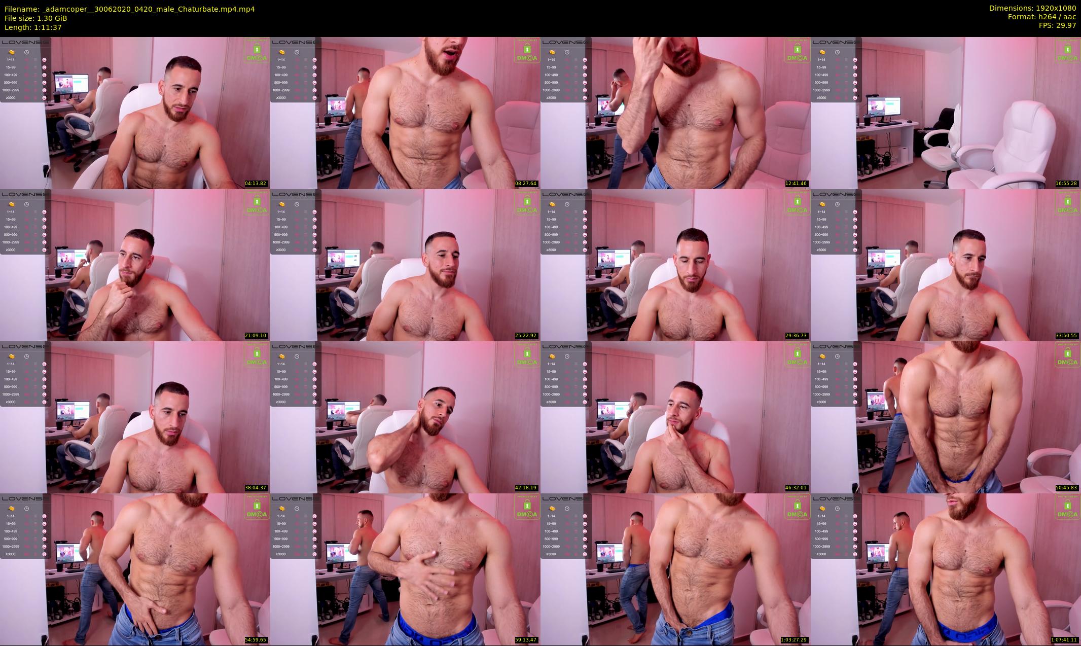 _adamcoper_ — 72 minute Chaturbate male cam show recording, 1080p, Jun 30, 2020