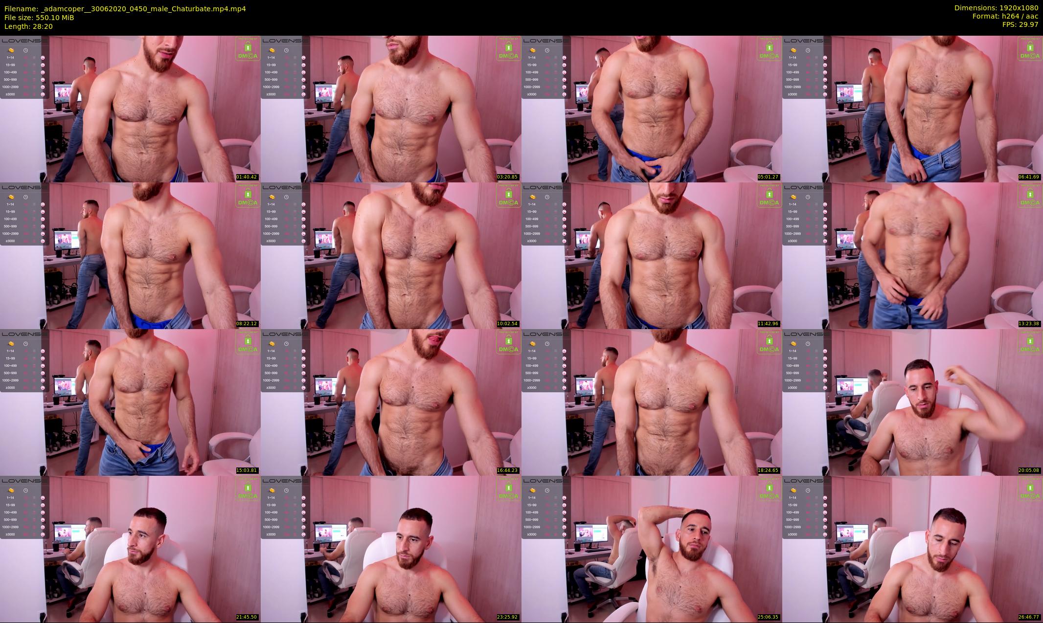_adamcoper_ — 29 minute Chaturbate male cam show recording, 1080p, Jun 30, 2020