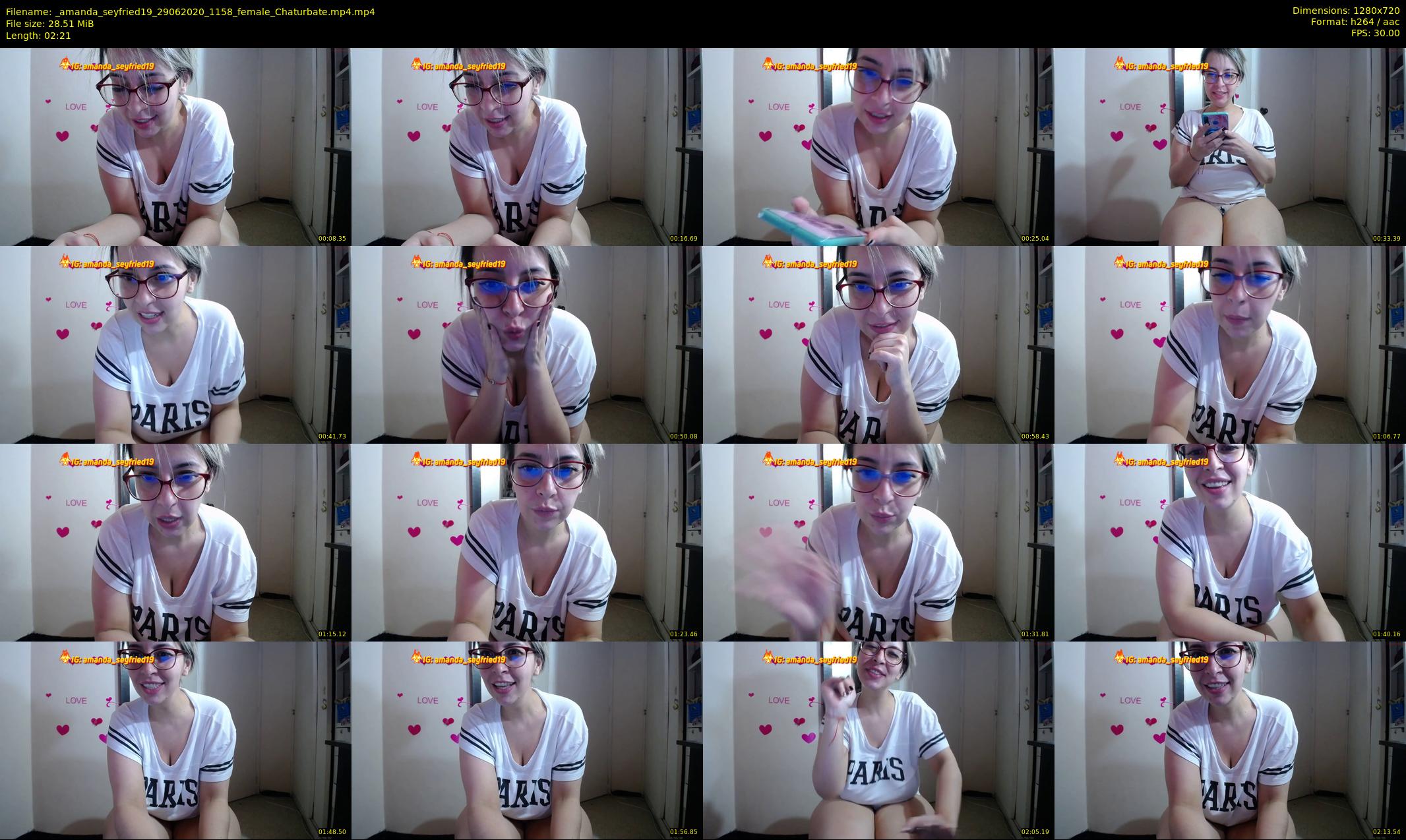 _amanda_seyfried19 — 3 minute Chaturbate female cam show recording, 720p, Jun 29, 2020