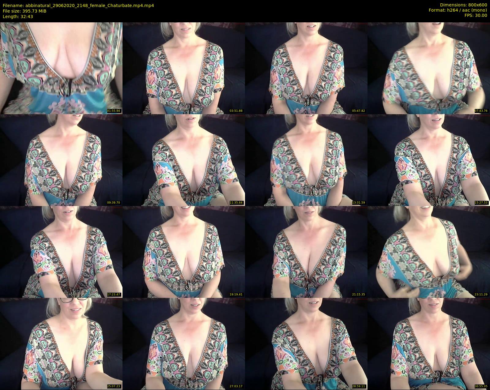 abbinatural — 33 minute Chaturbate female cam show recording, 480p, Jun 29, 2020