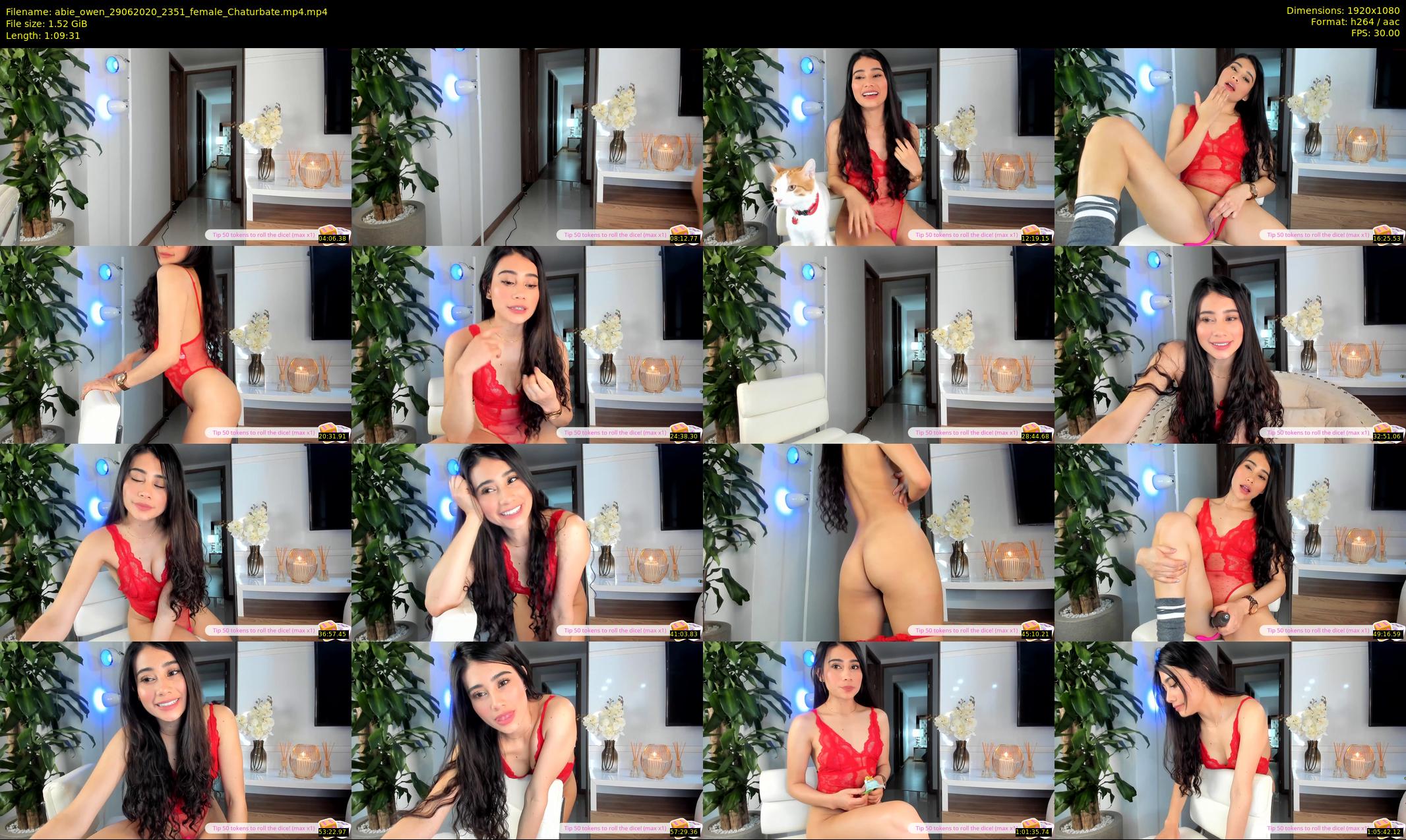 abie_owen — 70 minute Chaturbate female cam show recording, 1080p, Jun 29, 2020