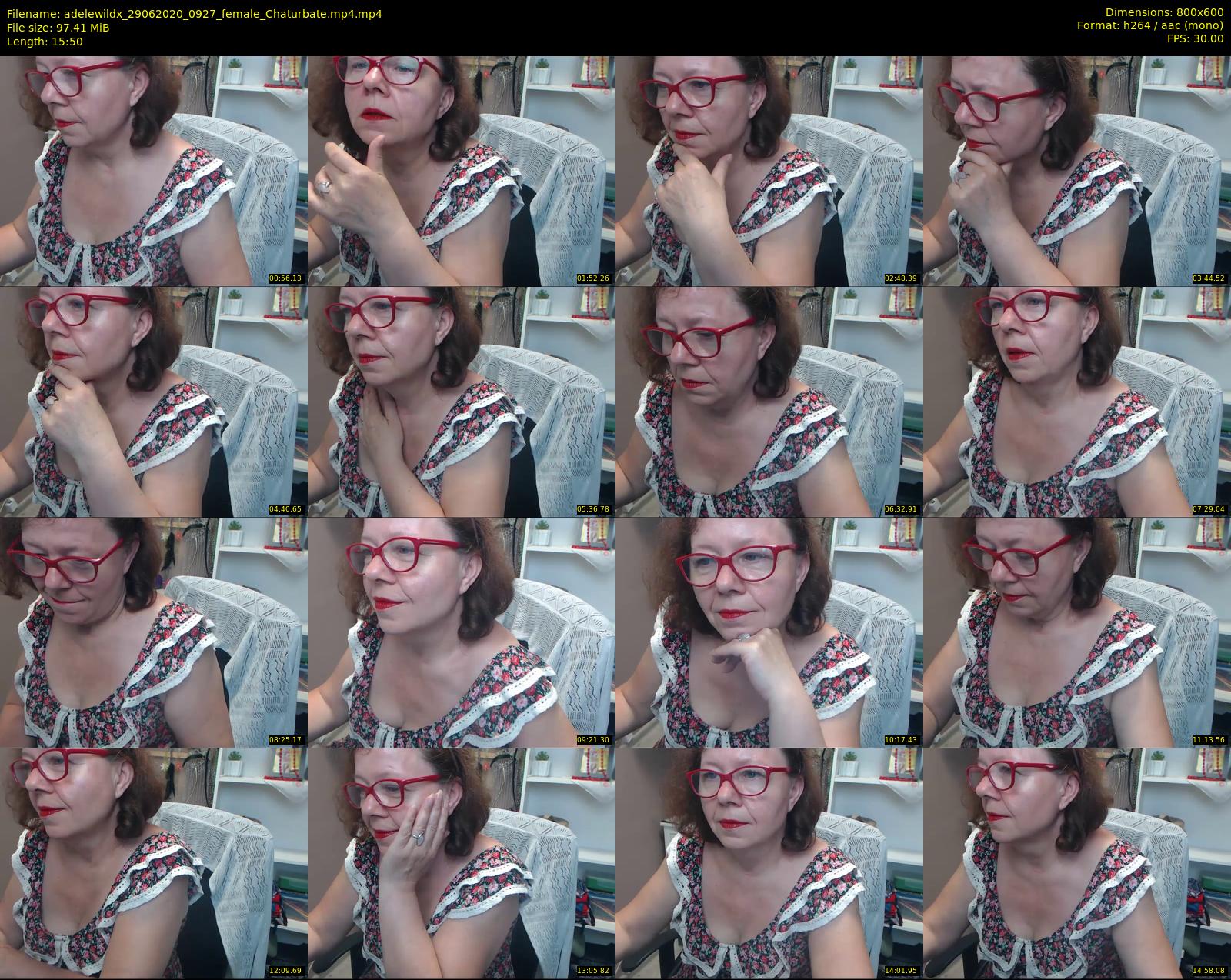 adelewildx — 16 minute Chaturbate female cam show recording, 480p, Jun 29, 2020