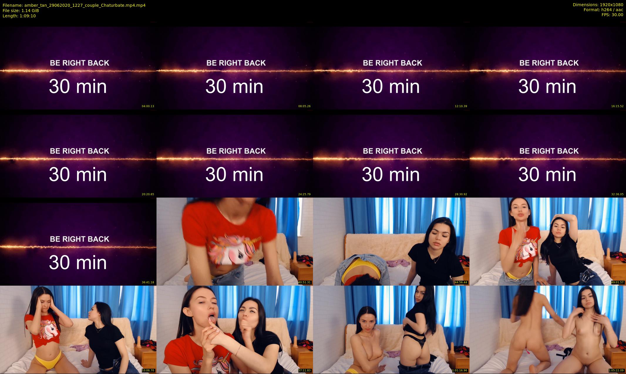 amber_tan — 70 minute Chaturbate female cam show recording, 1080p, Jun 29, 2020