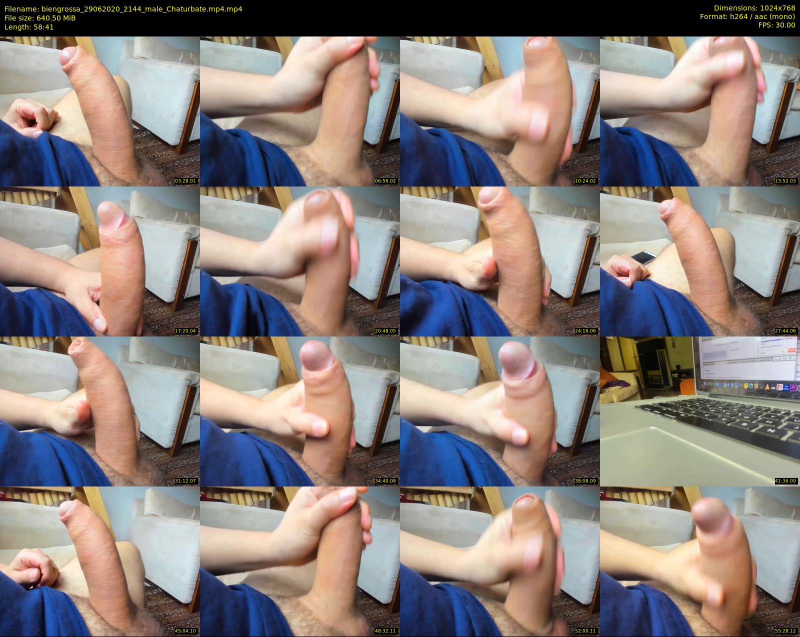 biengrossa — 59 minute Chaturbate male cam show recording, 720p, Jun 29, 2020