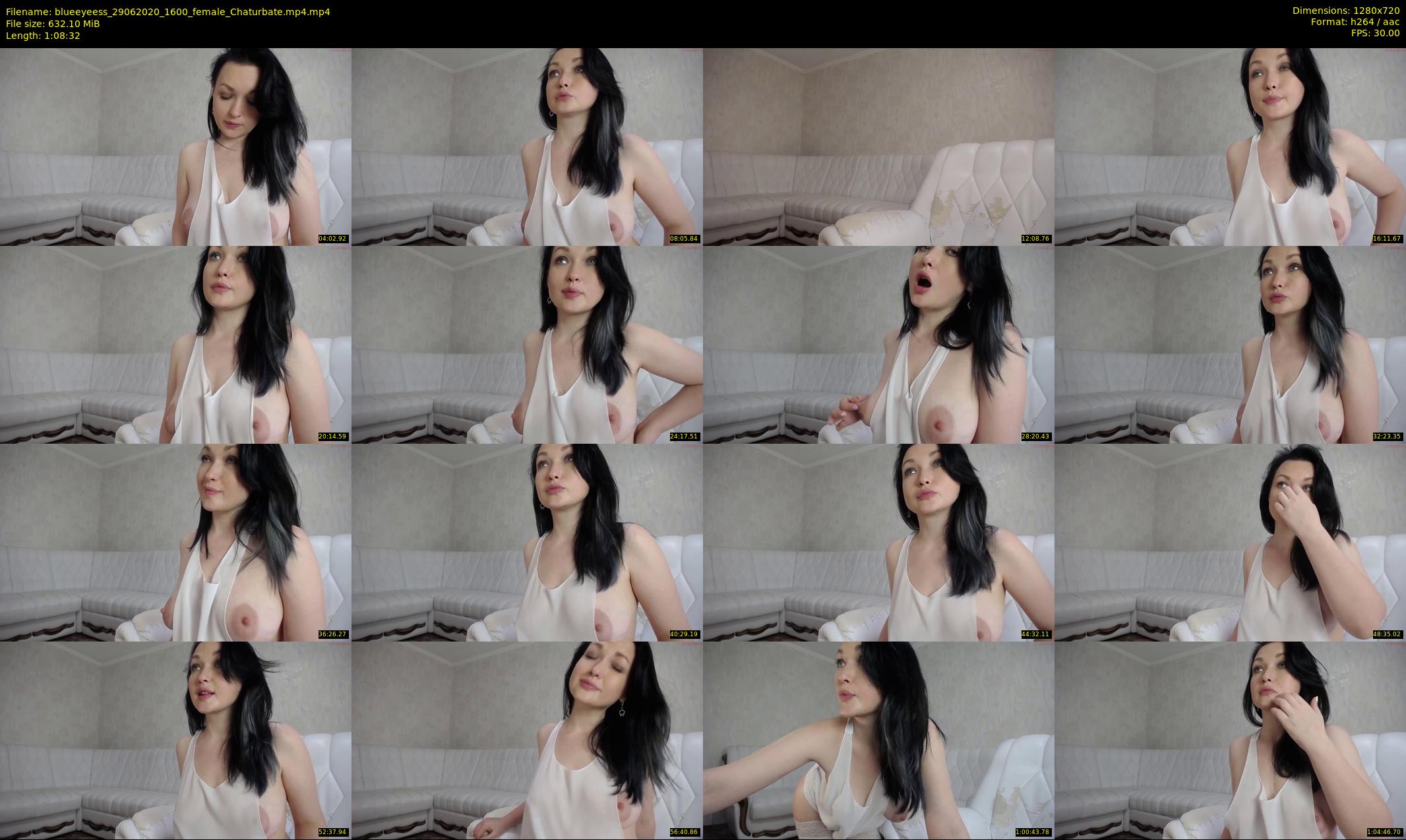 blueeyeess — 69 minute Chaturbate female cam show recording, 720p, Jun 29, 2020