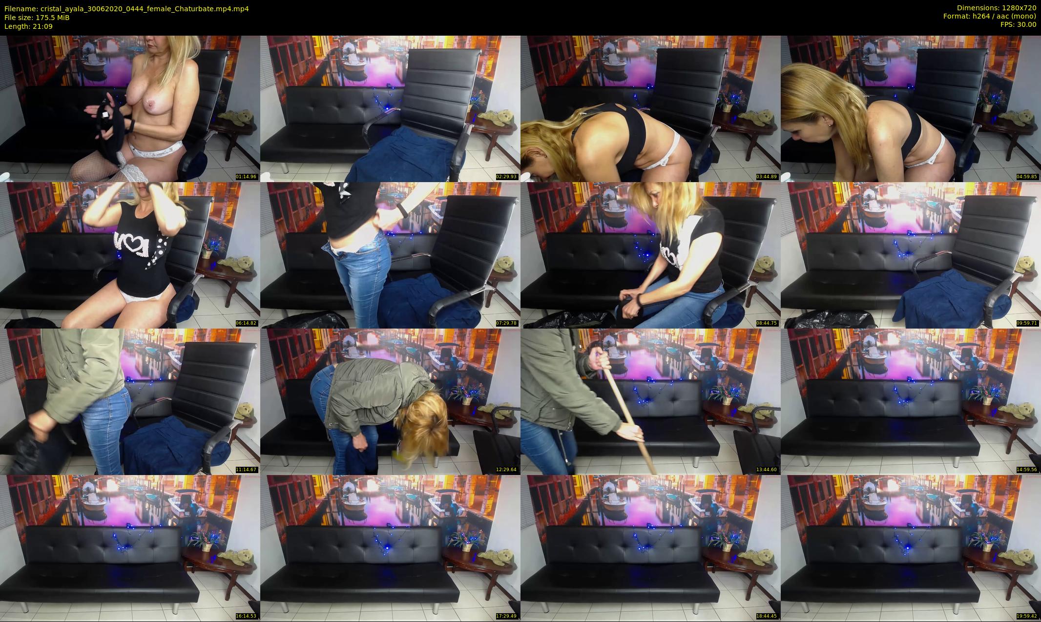 cristal_ayala — 22 minute Chaturbate female cam show recording, 720p, Jun 30, 2020