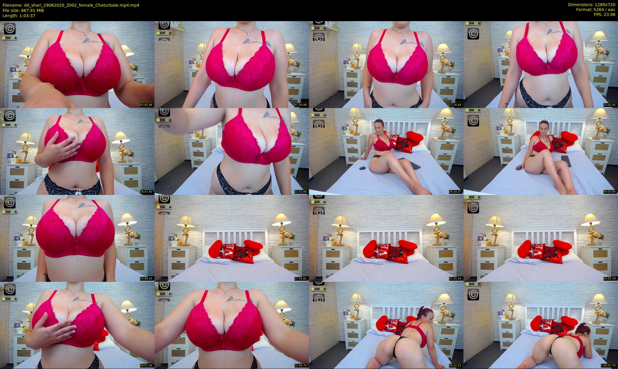 dd_shari — 64 minute Chaturbate female cam show recording, 720p, Jun 29, 2020