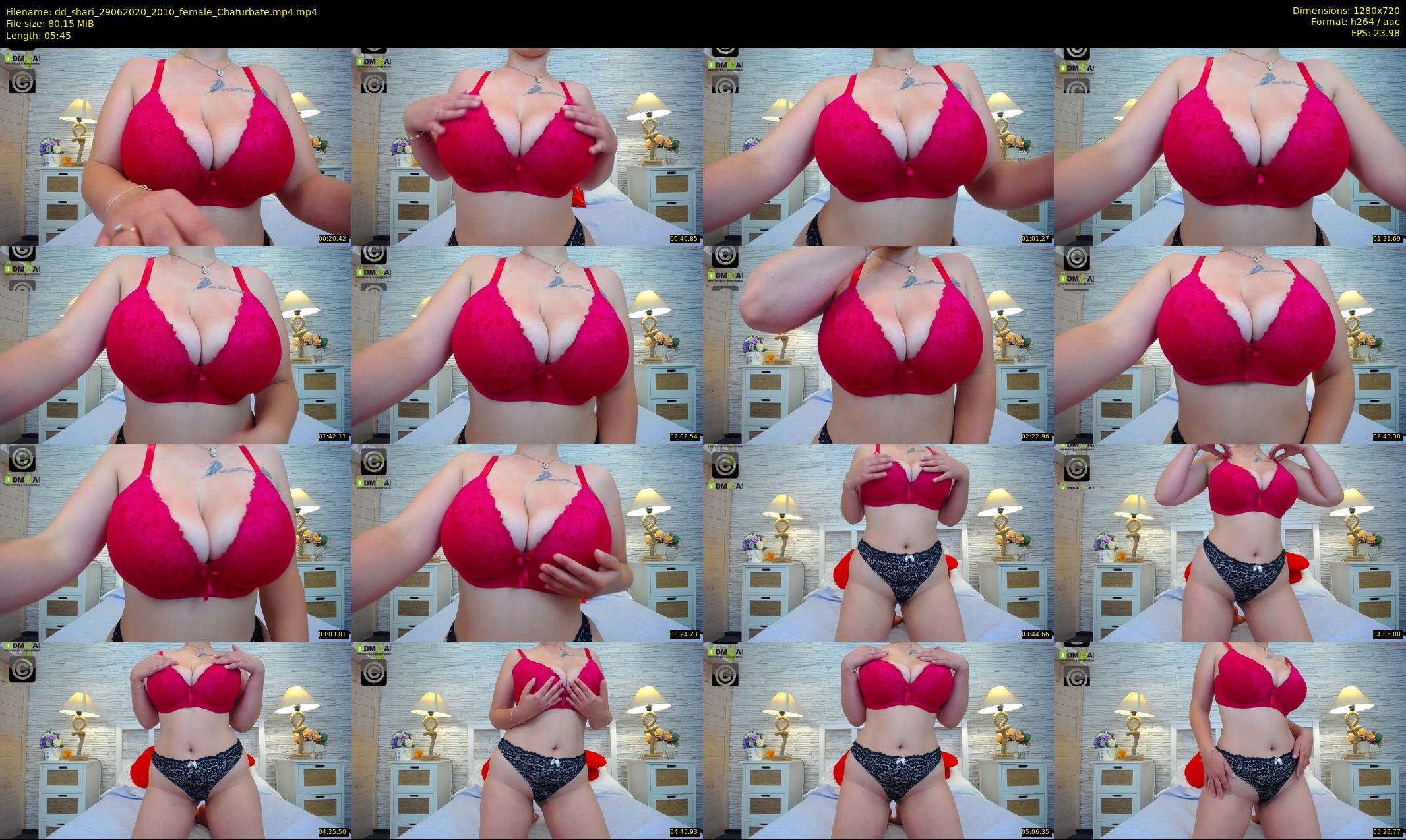 dd_shari — 6 minute Chaturbate female cam show recording, 720p, Jun 29, 2020