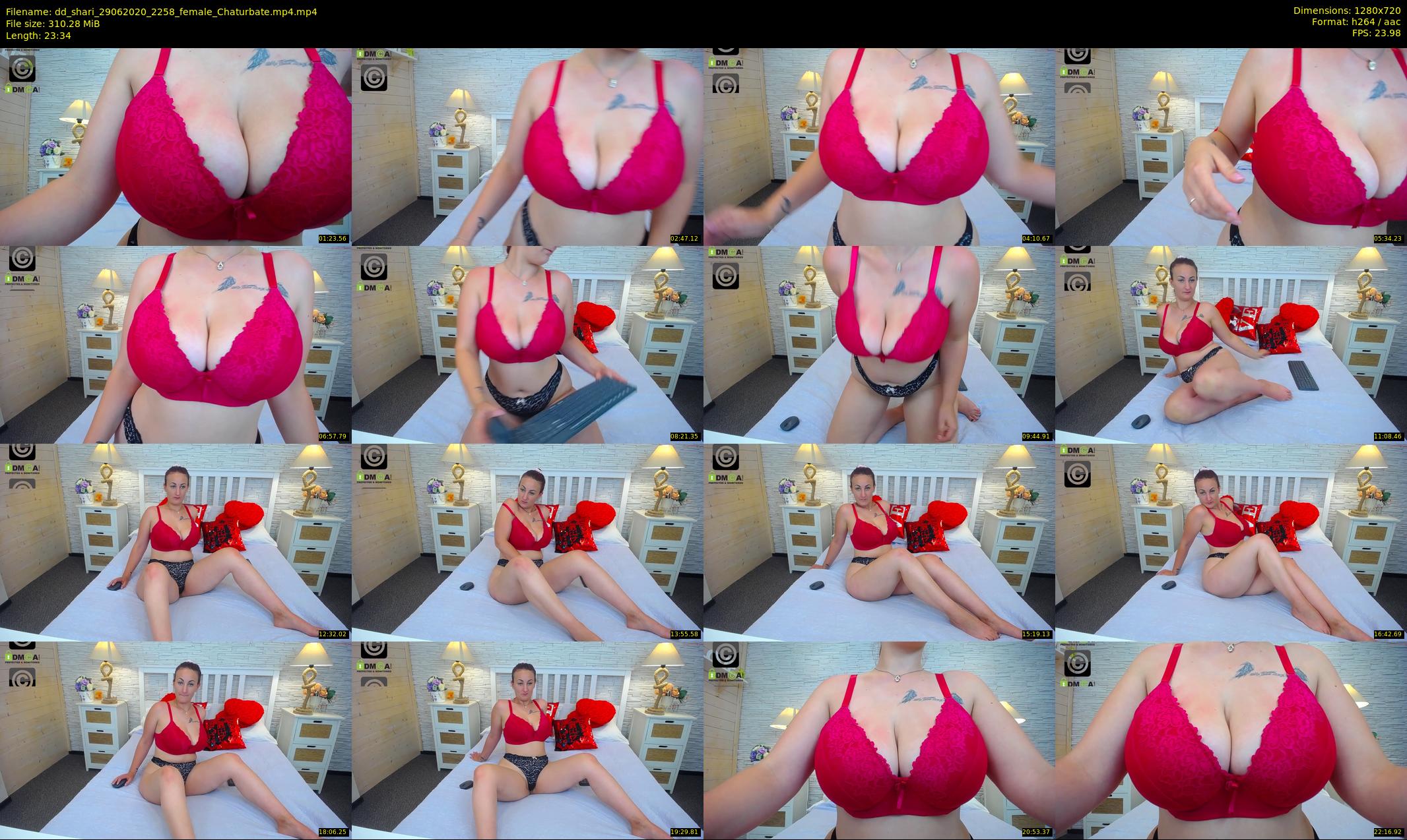 dd_shari — 24 minute Chaturbate female cam show recording, 720p, Jun 29, 2020