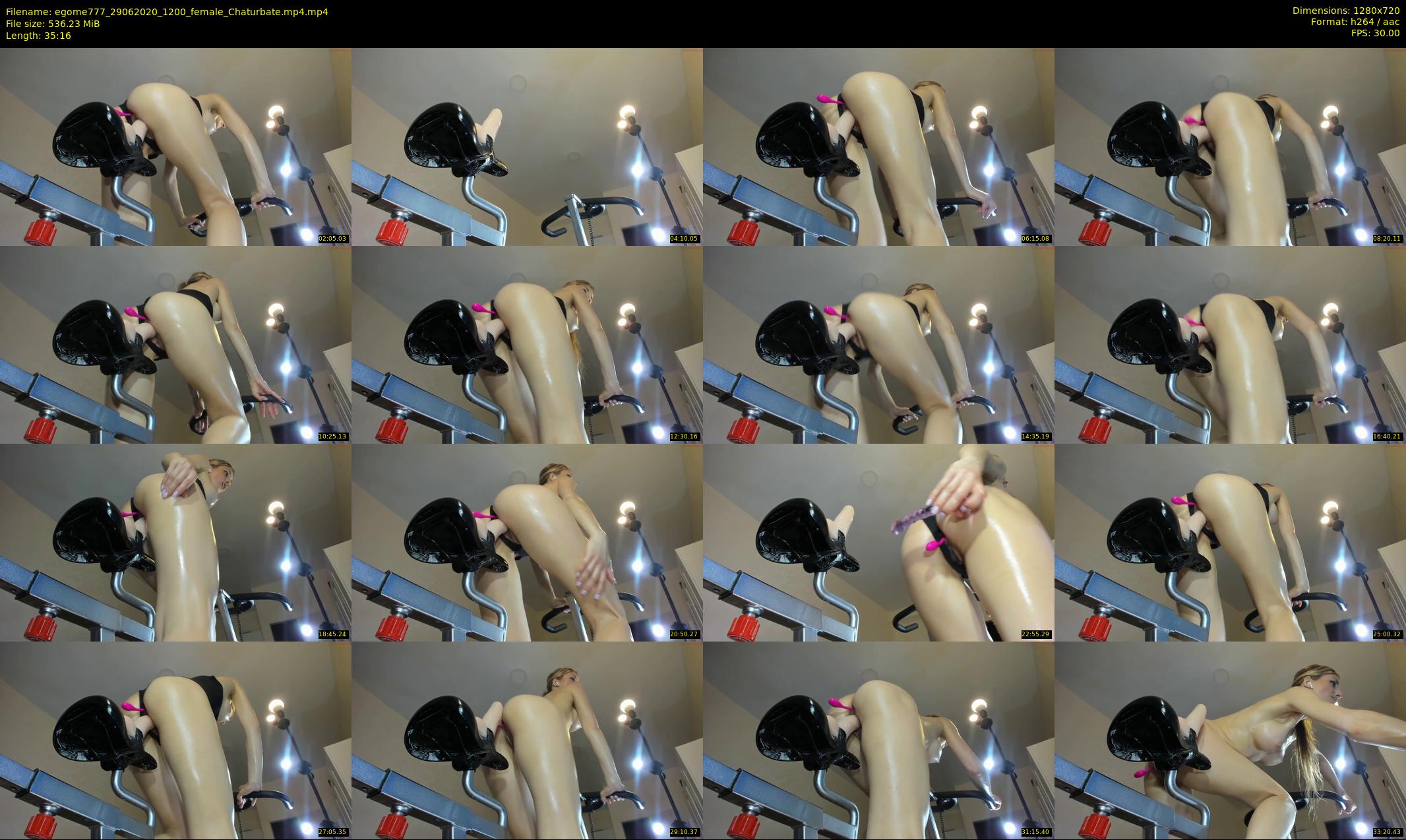 egome777 — 36 minute Chaturbate female cam show recording, 720p, Jun 29, 2020