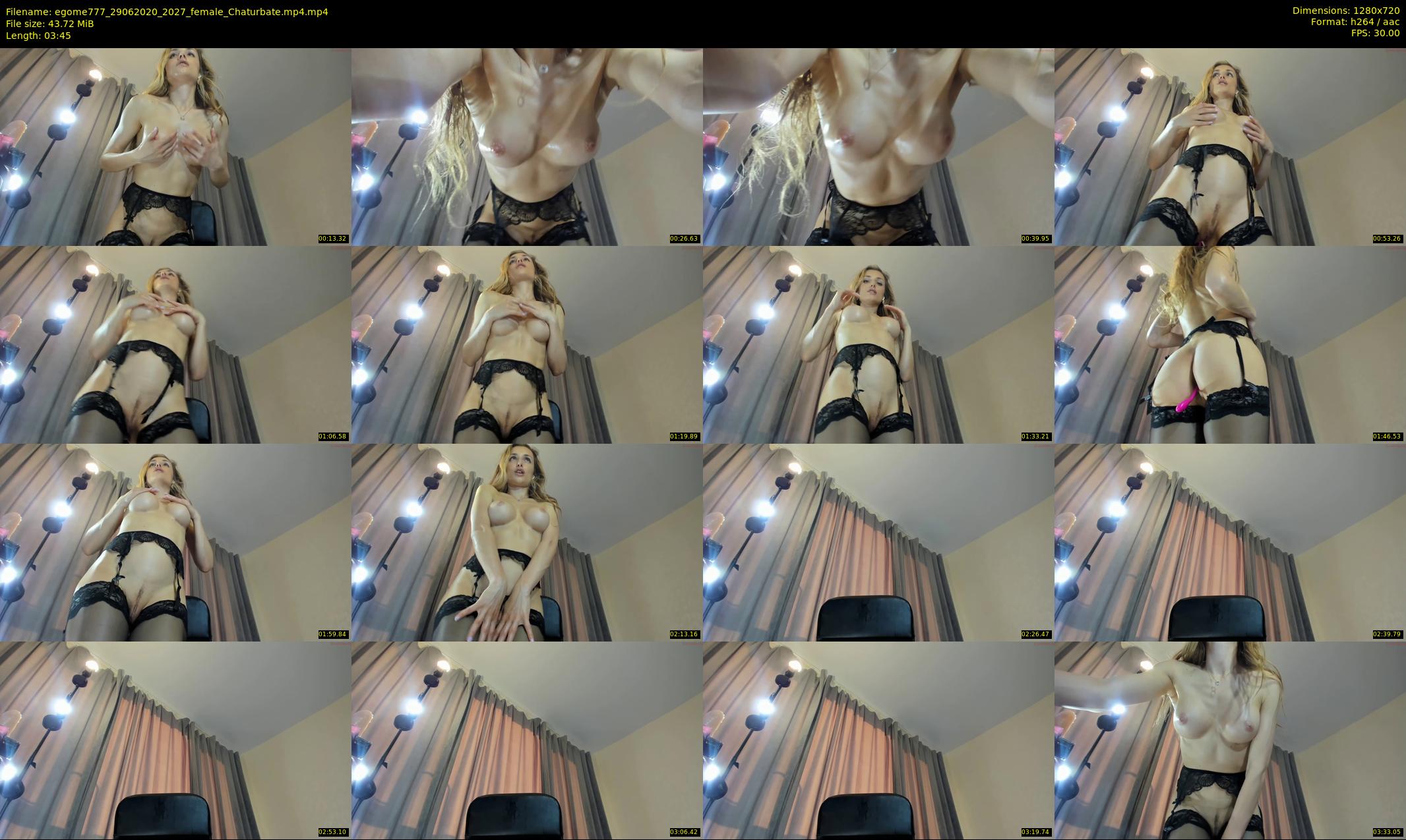 egome777 — 4 minute Chaturbate female cam show recording, 720p, Jun 29, 2020