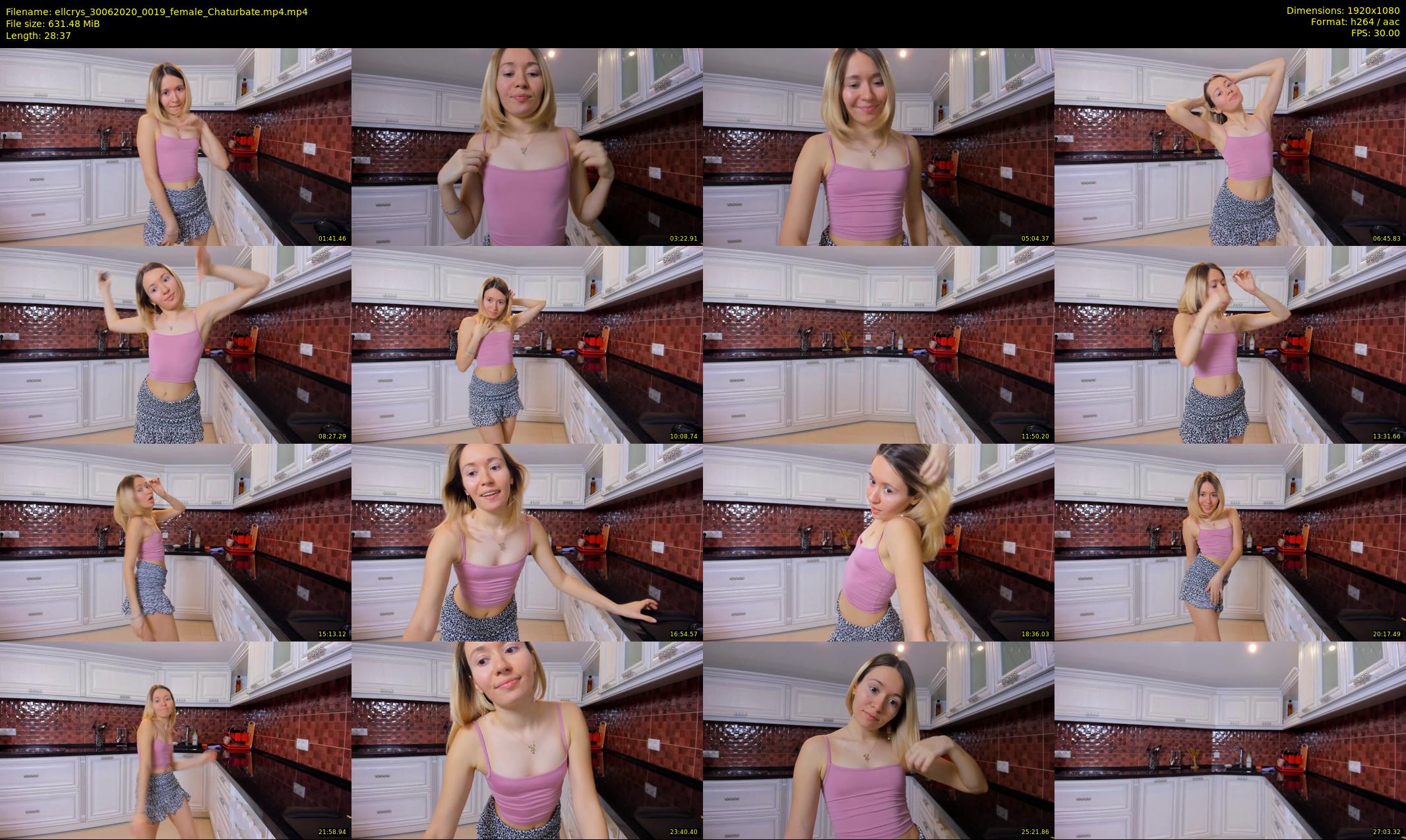 ellcrys — 29 minute Chaturbate couple cam show recording, 1080p, Jun 30, 2020