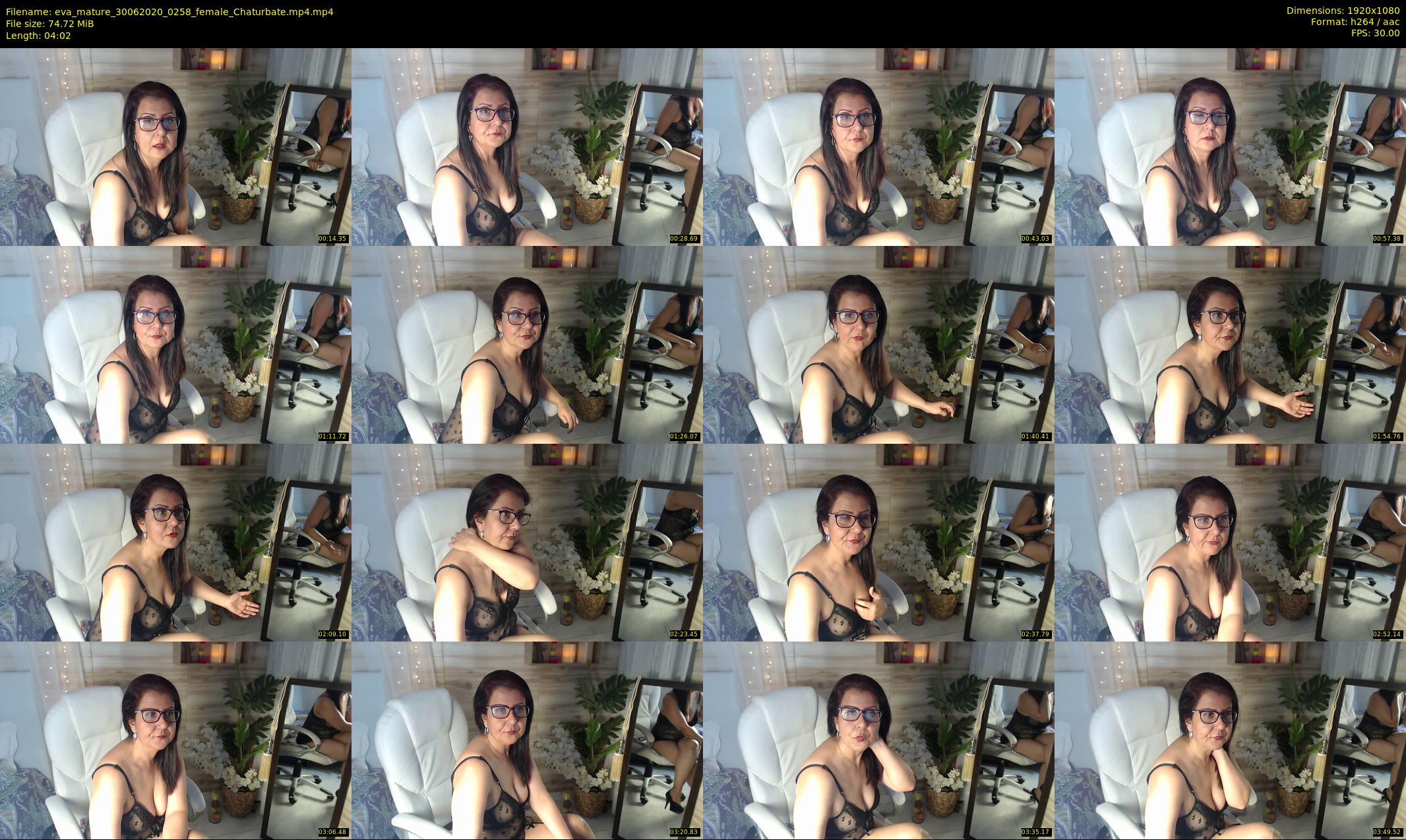 eva_mature — 5 minute Chaturbate female cam show recording, 1080p, Jun 30, 2020