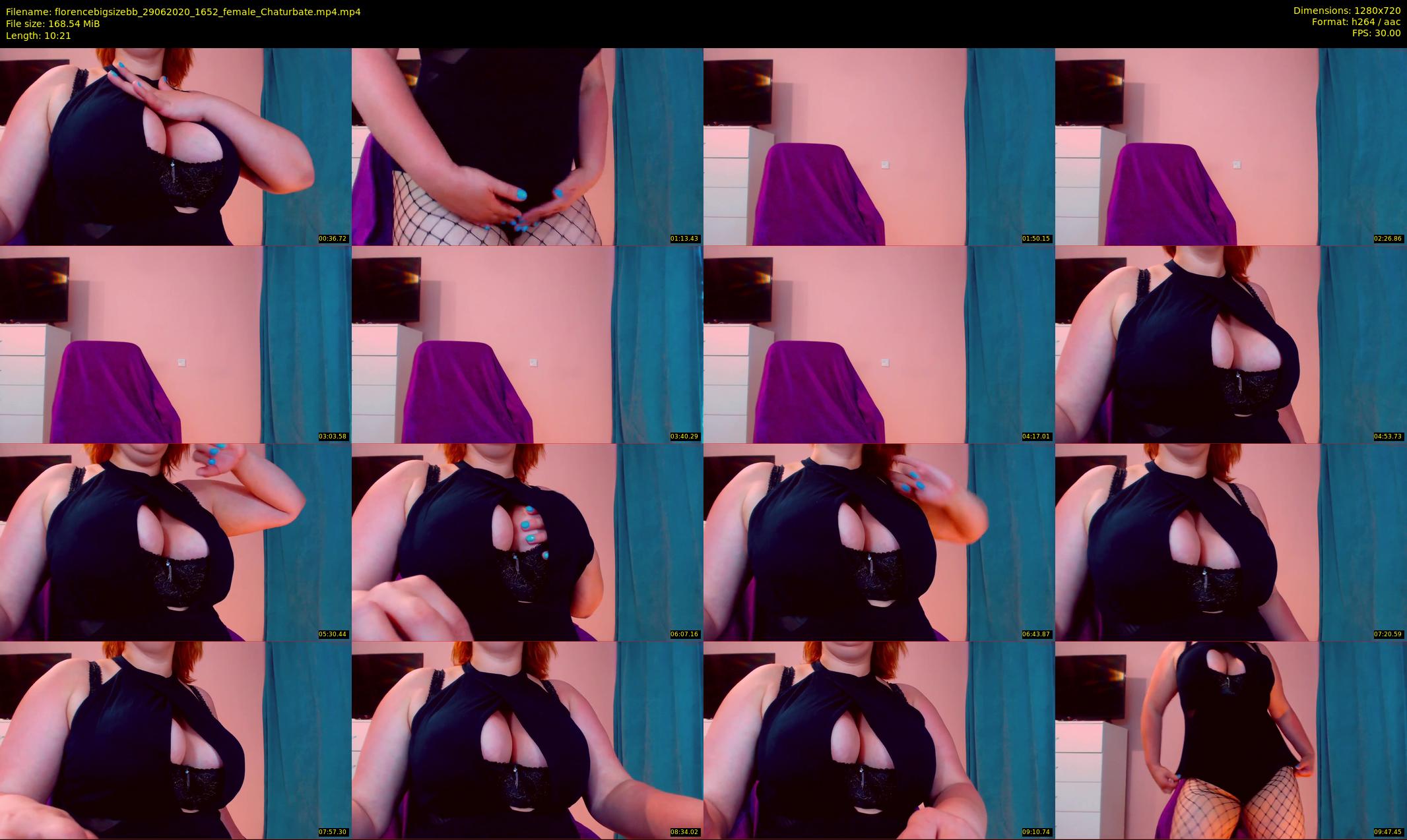 florencebigsizebb — 11 minute Chaturbate female cam show recording, 720p, Jun 29, 2020