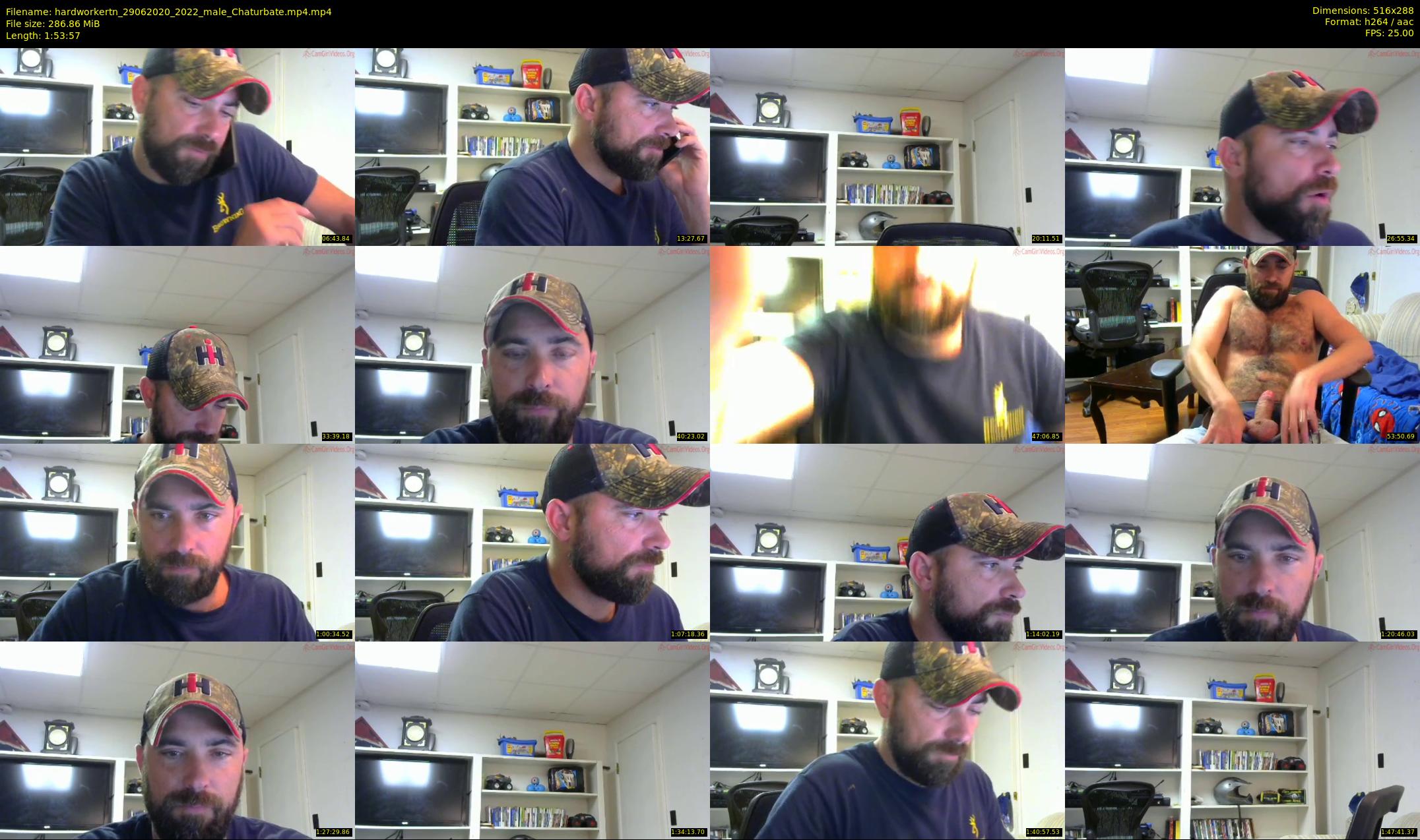 hardworkertn — 114 minute Chaturbate male cam show recording, SD, Jun 29, 2020