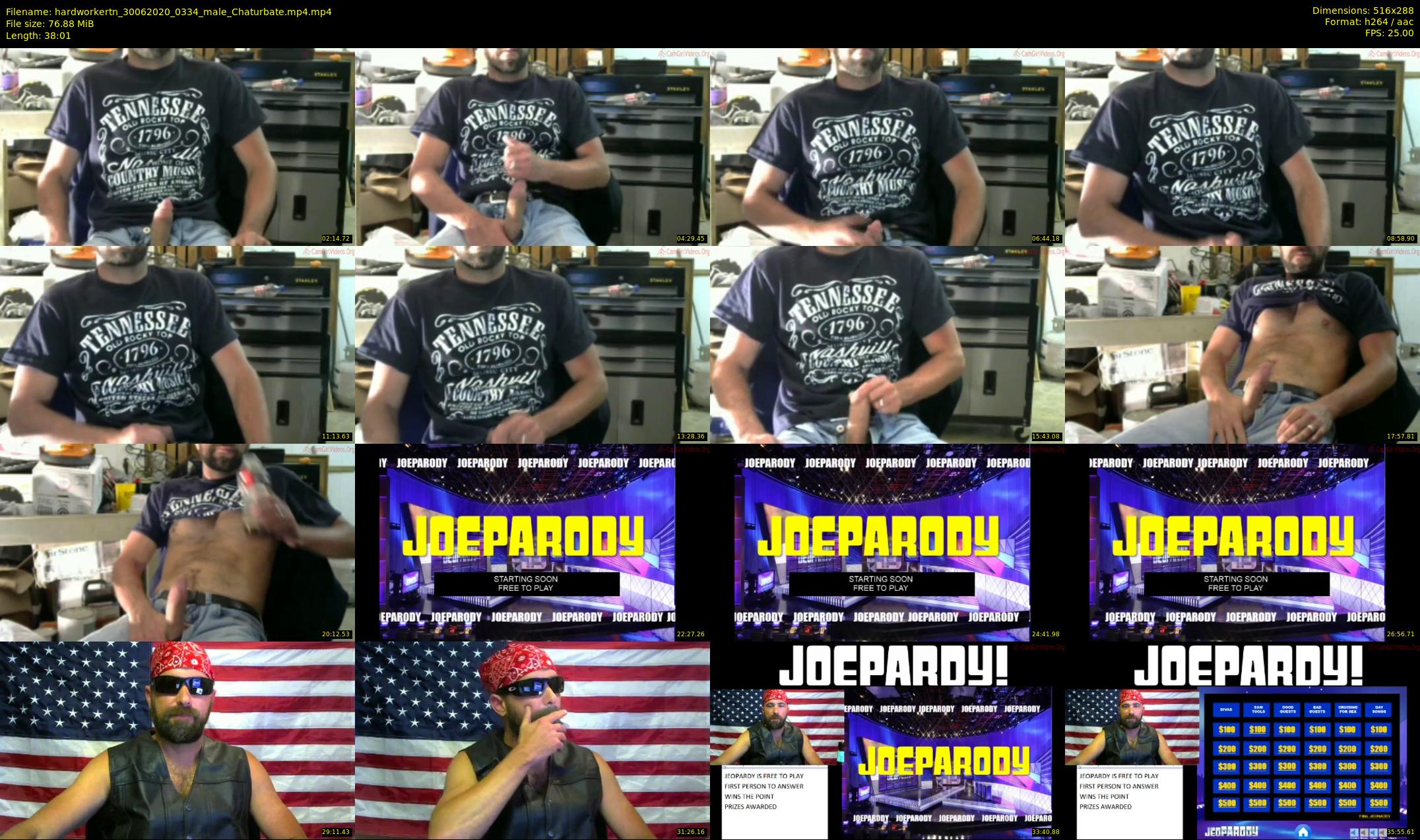 hardworkertn — 39 minute Chaturbate male cam show recording, SD, Jun 30, 2020