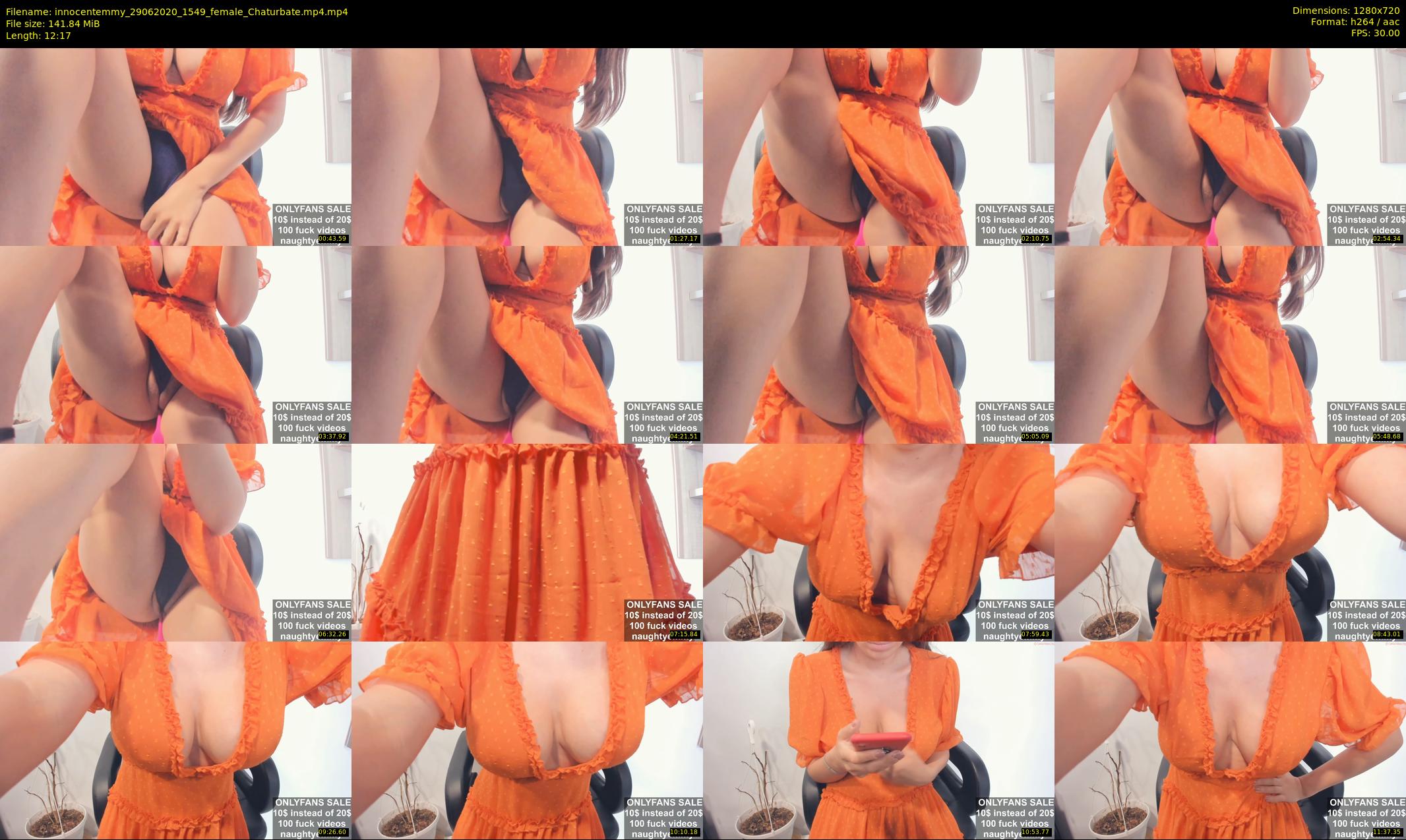 innocentemmy — 13 minute Chaturbate female cam show recording, 720p, Jun 29, 2020