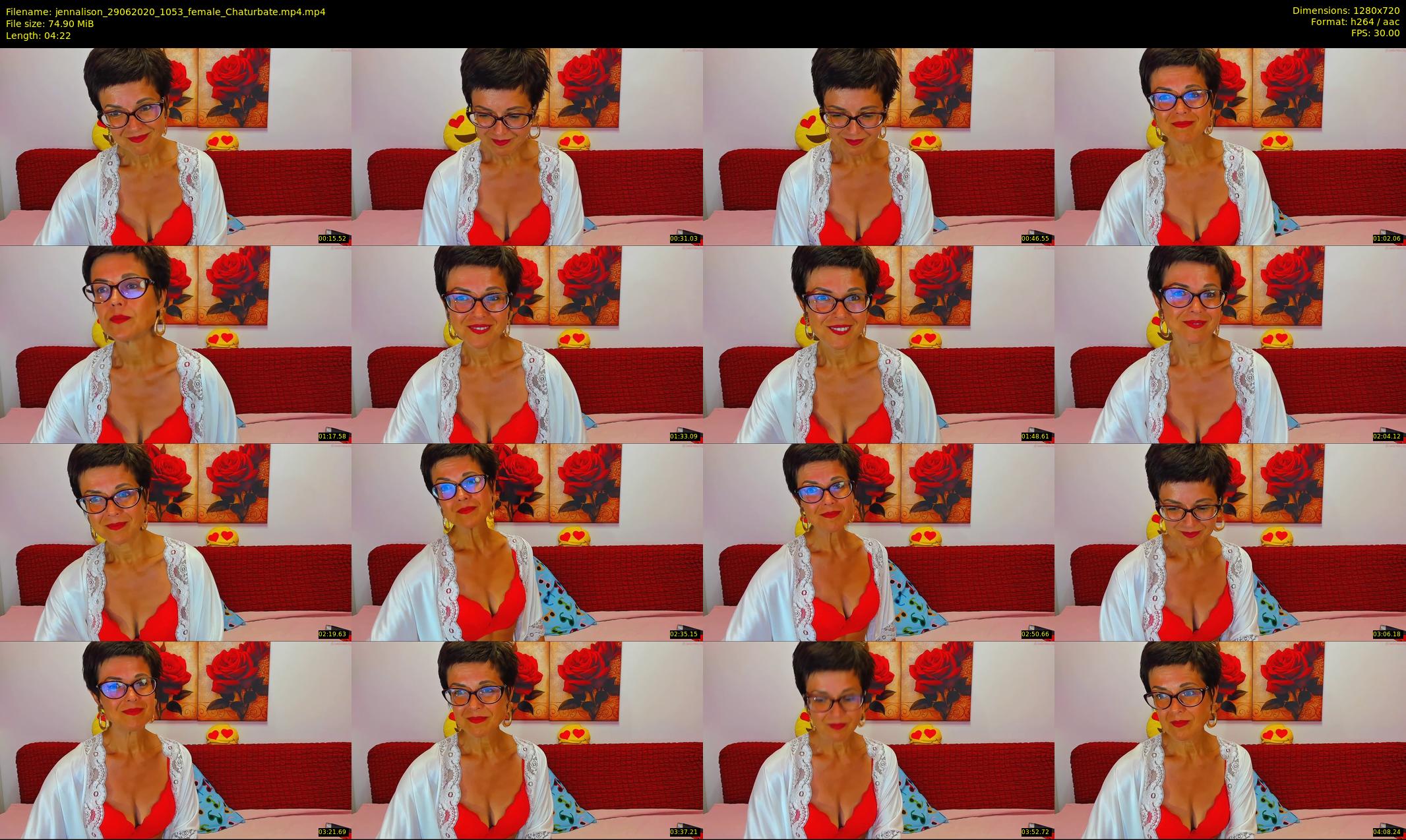jennalison — 5 minute Chaturbate female cam show recording, 720p, Jun 29, 2020