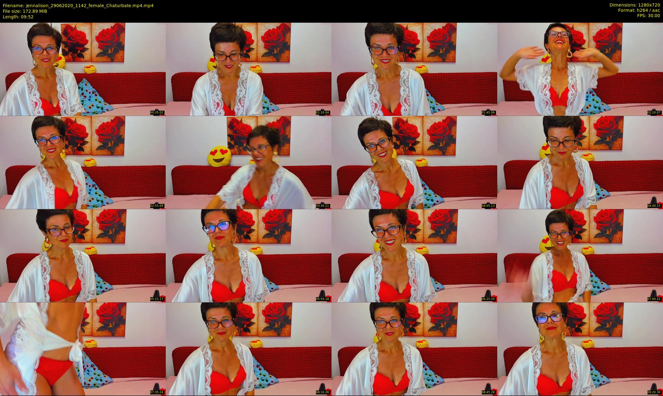 jennalison — 10 minute Chaturbate female cam show recording, 720p, Jun 29, 2020