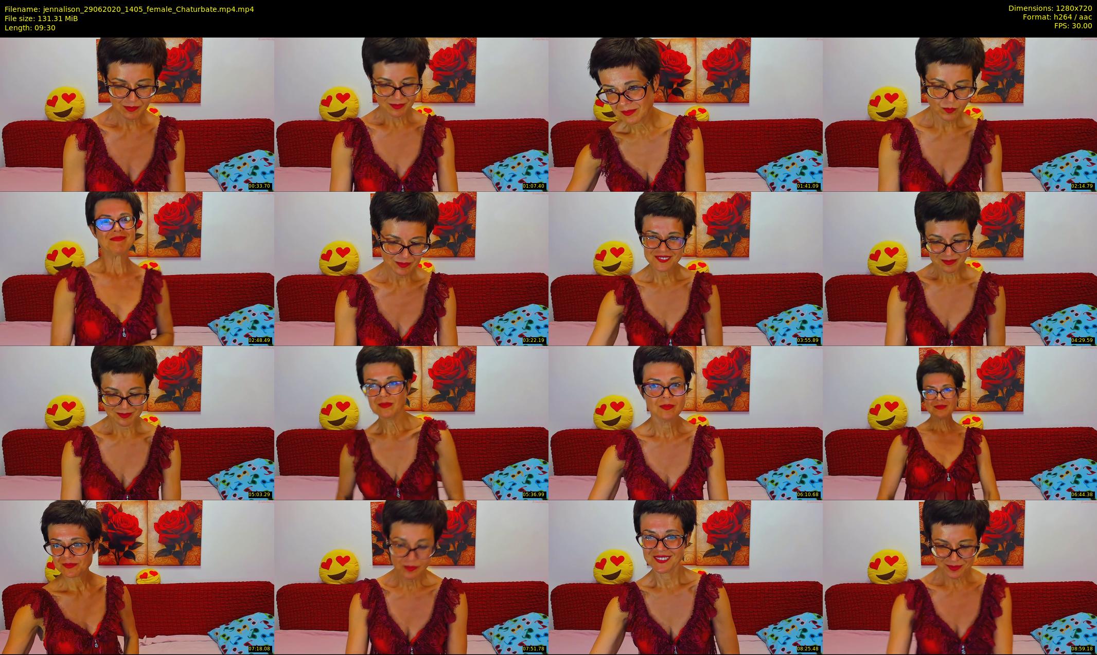 jennalison — 10 minute Chaturbate female cam show recording, 720p, Jun 29, 2020