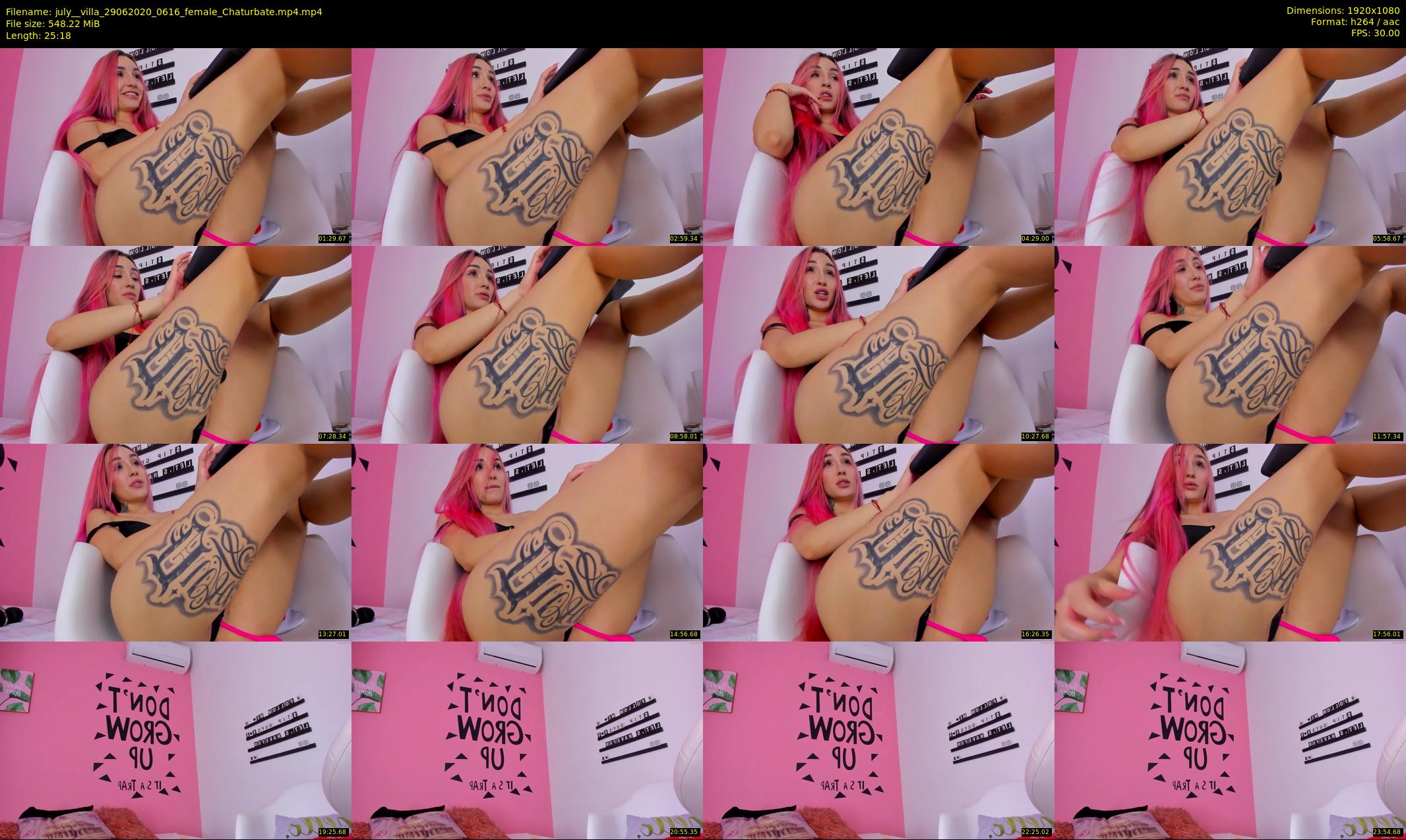 july__villa — 26 minute Chaturbate female cam show recording, 1080p, Jun 29, 2020