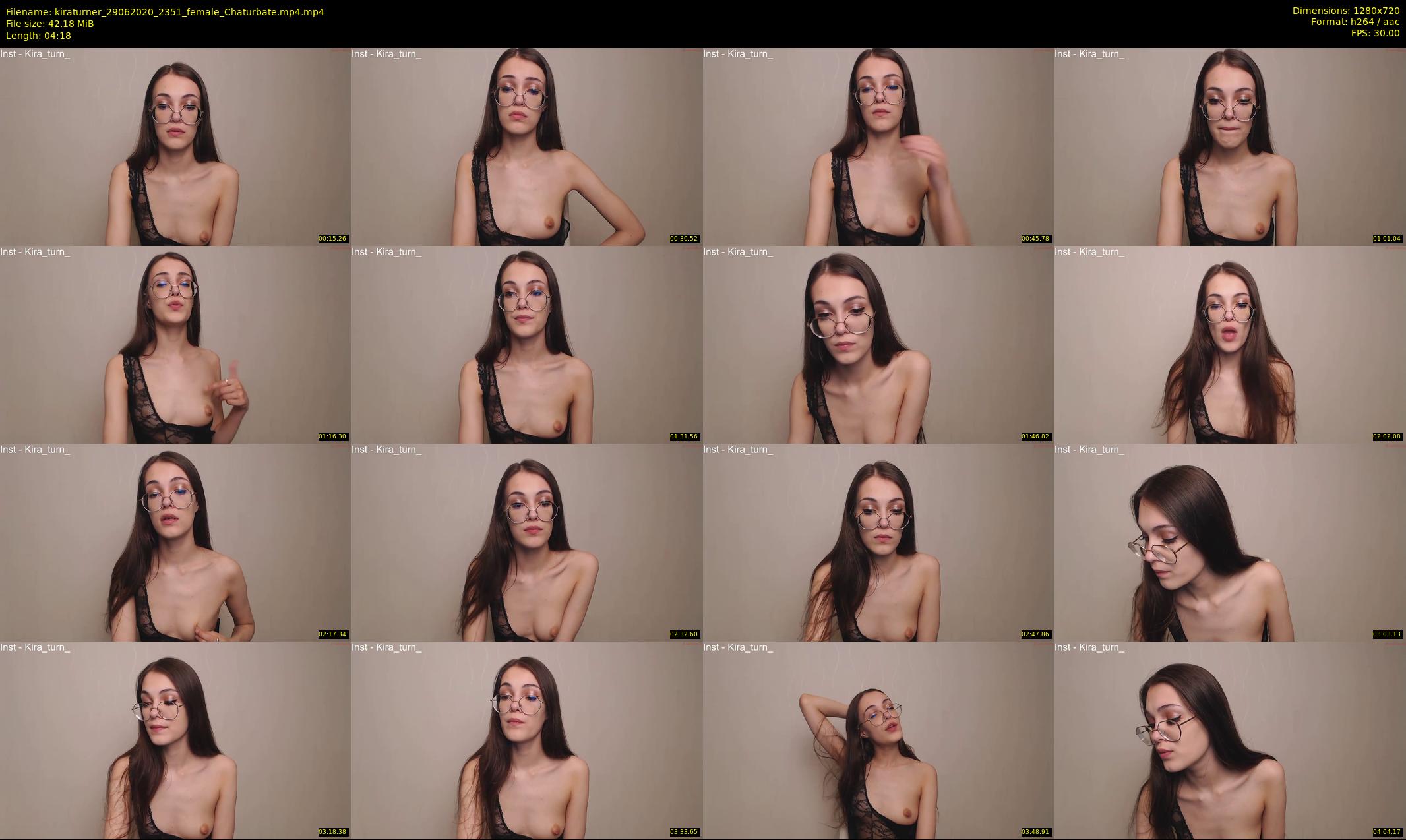kiraturner — 5 minute Chaturbate couple cam show recording, 720p, Jun 29, 2020