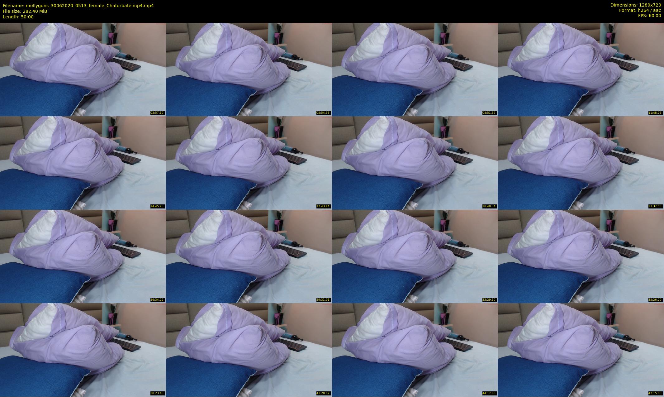 mollyguns — 50 minute Chaturbate female cam show recording, 720p, Jun 30, 2020