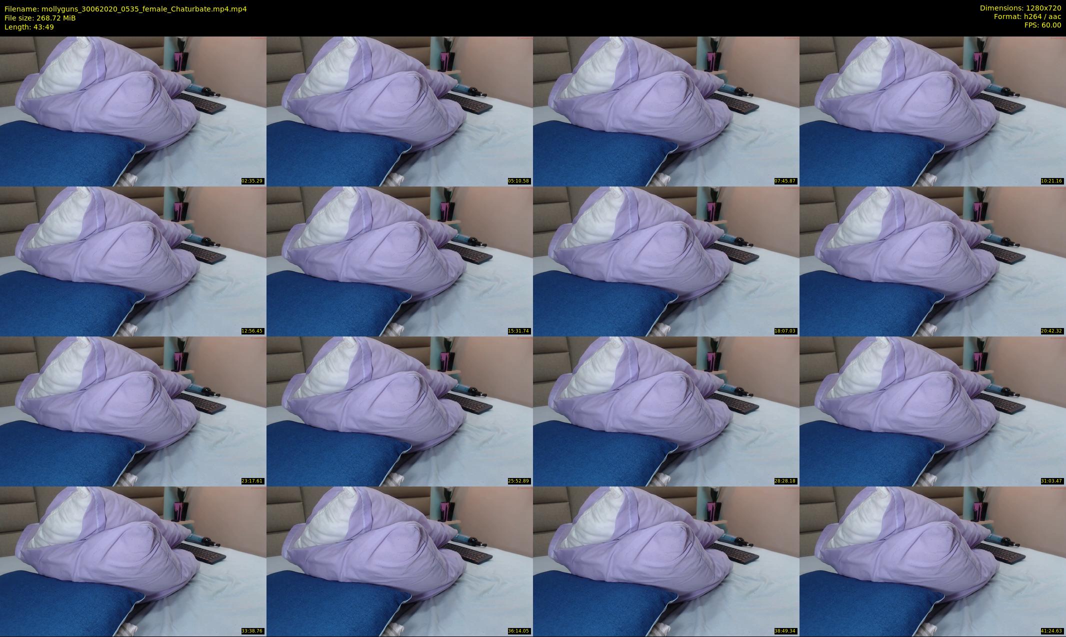 mollyguns — 44 minute Chaturbate female cam show recording, 720p, Jun 30, 2020