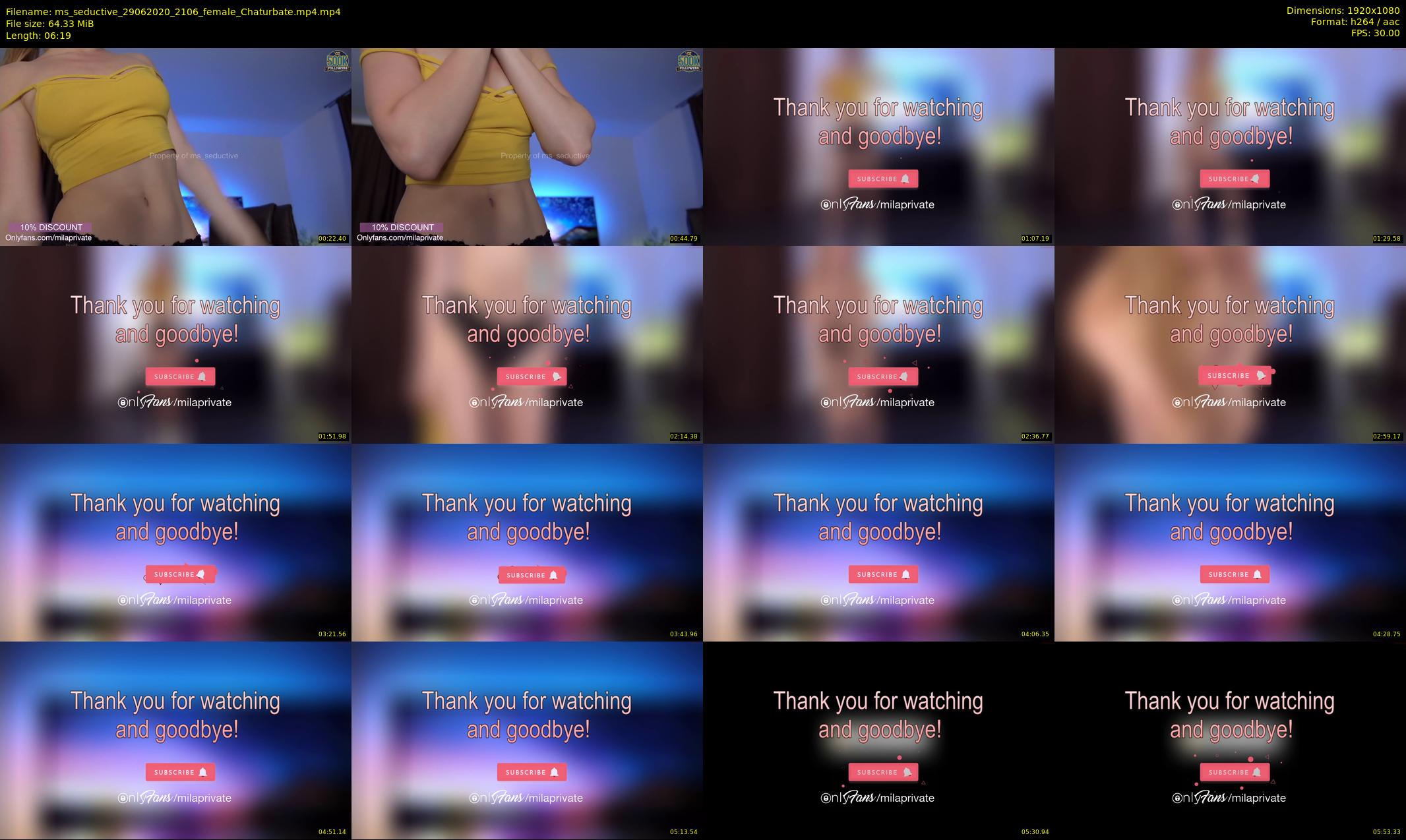 ms_seductive — 7 minute Chaturbate female cam show recording, 1080p, Jun 29, 2020