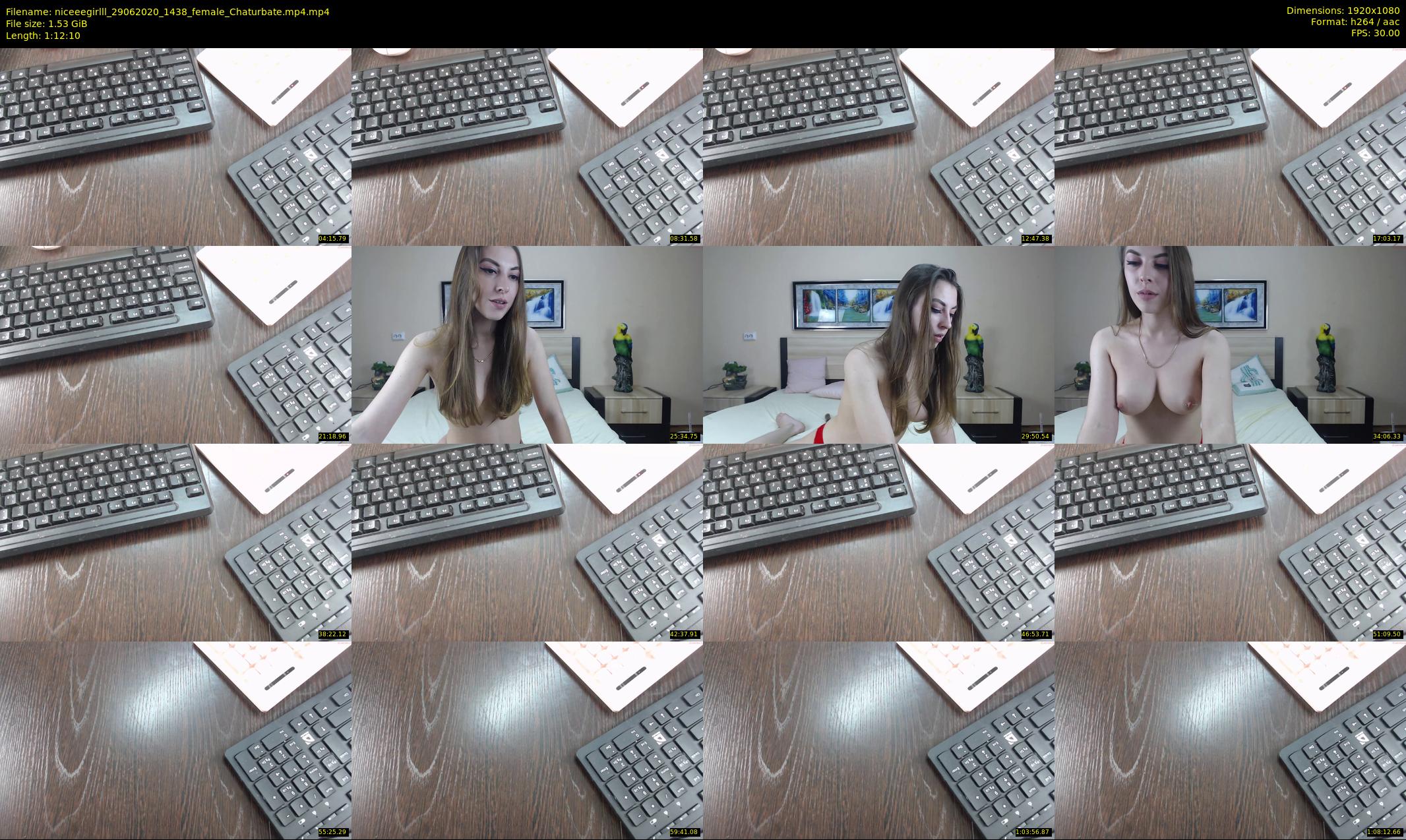 niceeegirlll — 73 minute Chaturbate couple cam show recording, 1080p, Jun 29, 2020