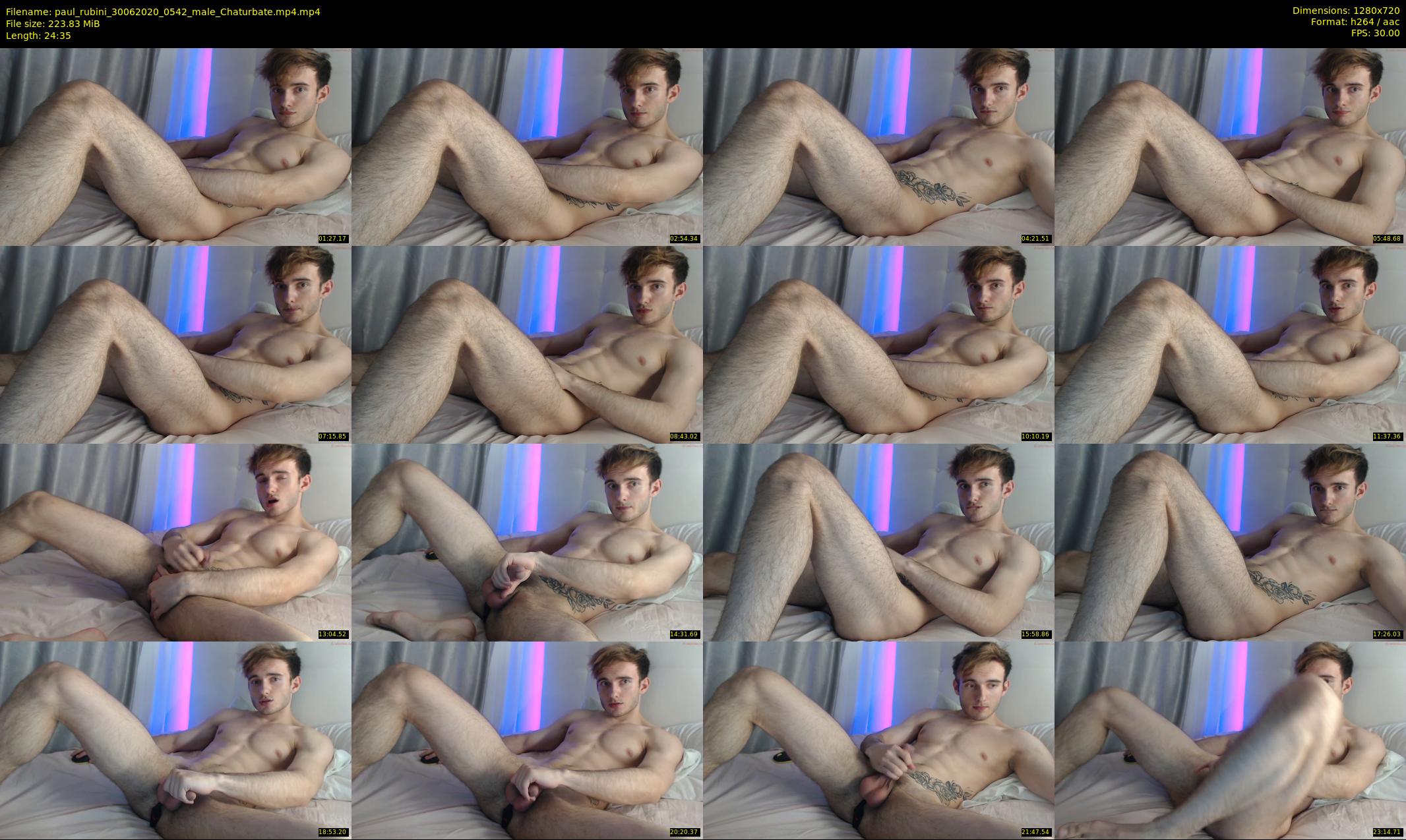 paul_rubini — 25 minute Chaturbate male cam show recording, 720p, Jun 30, 2020