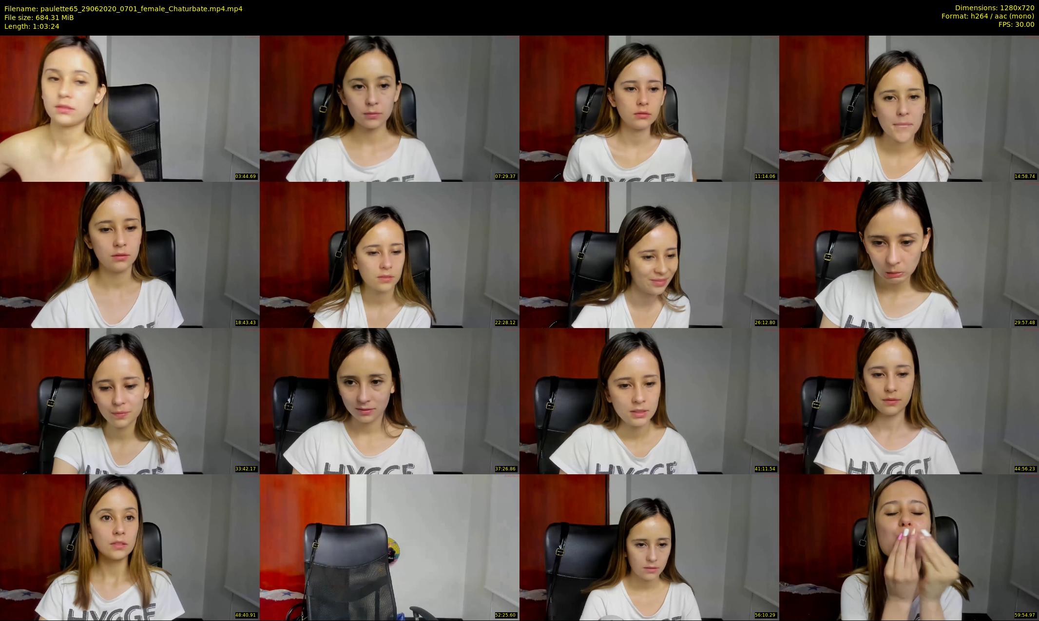 paulette65 — 64 minute Chaturbate female cam show recording, 720p, Jun 29, 2020