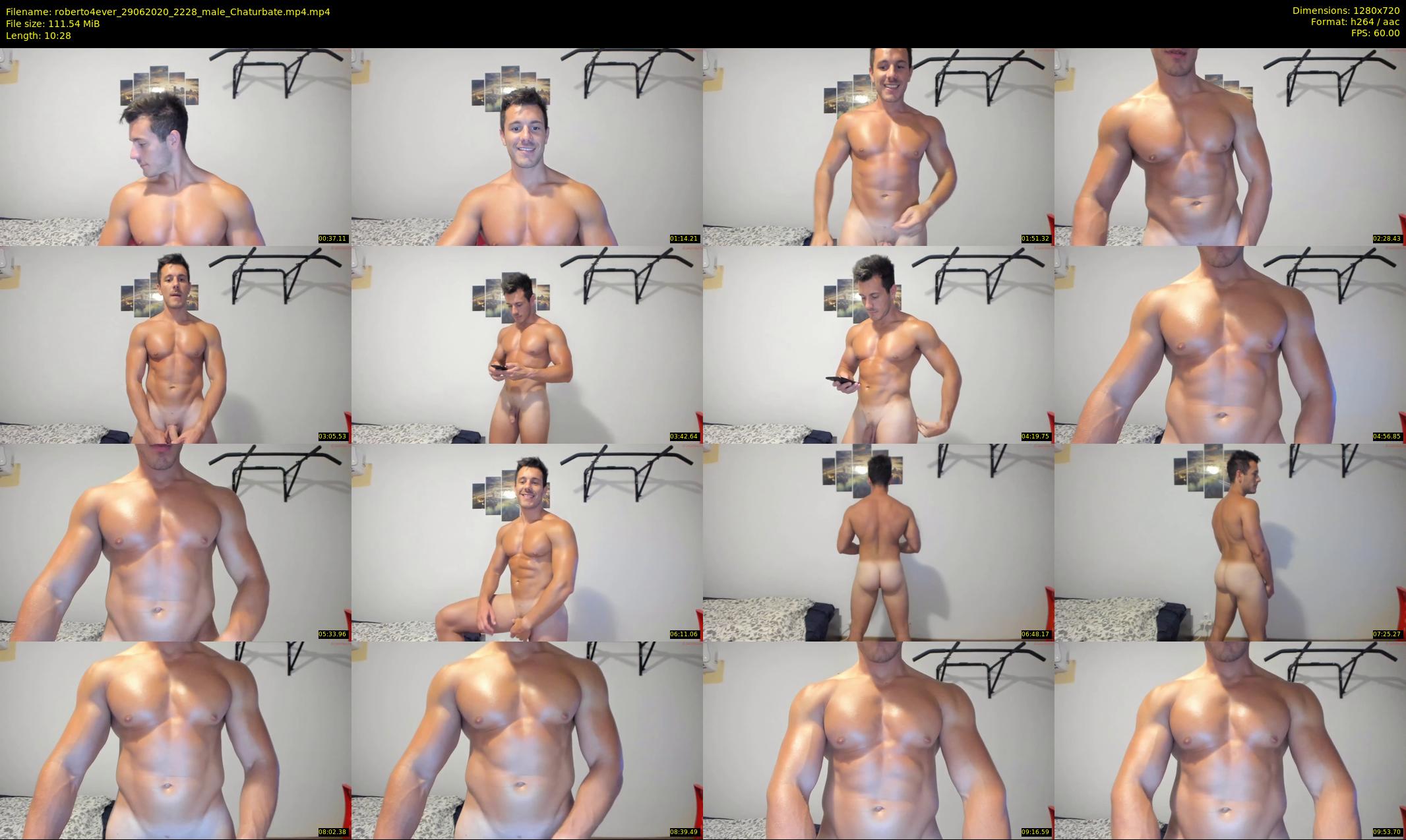 roberto4ever — 11 minute Chaturbate male cam show recording, 720p, Jun 29, 2020