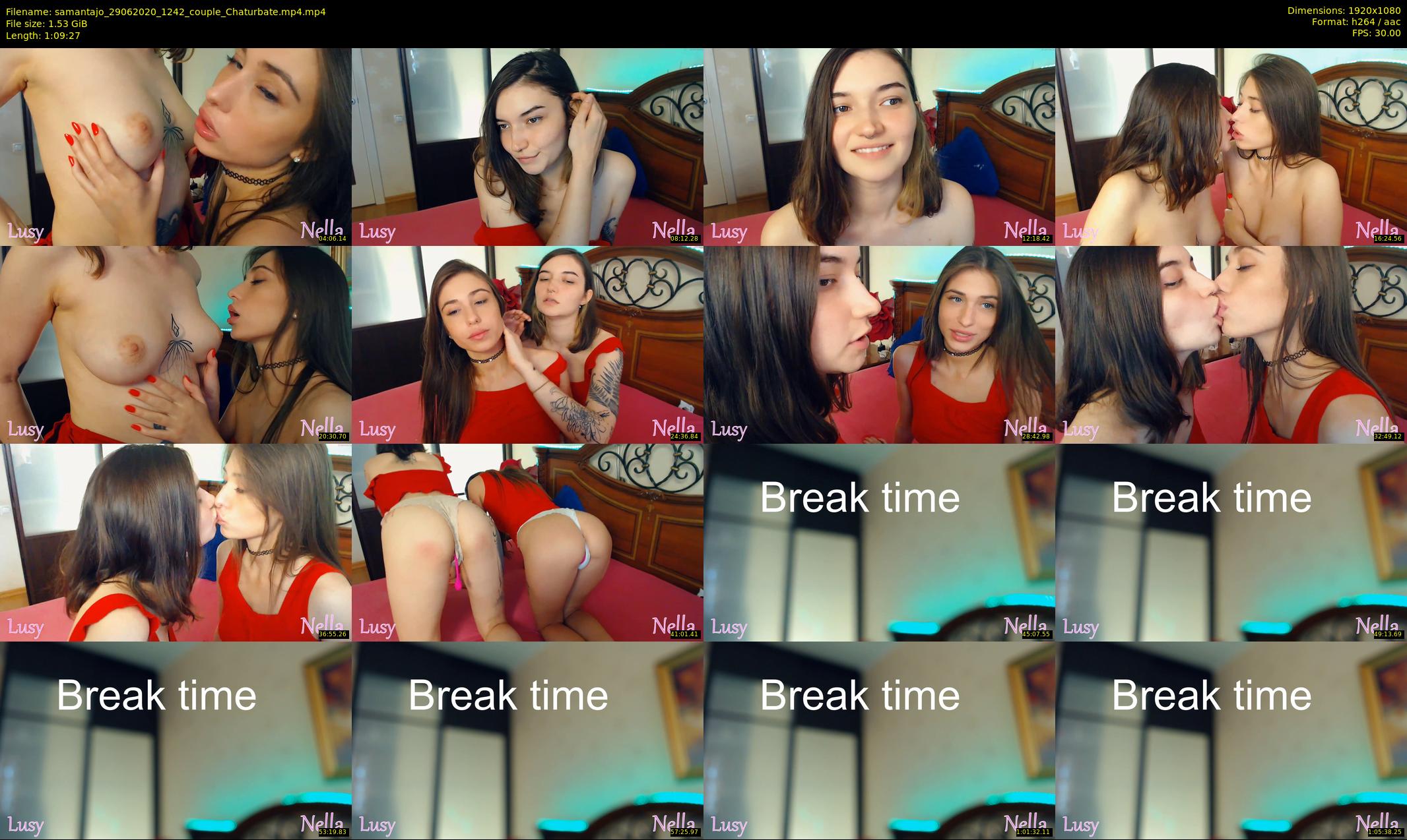 samantajo — 70 minute Chaturbate female cam show recording, 1080p, Jun 29, 2020
