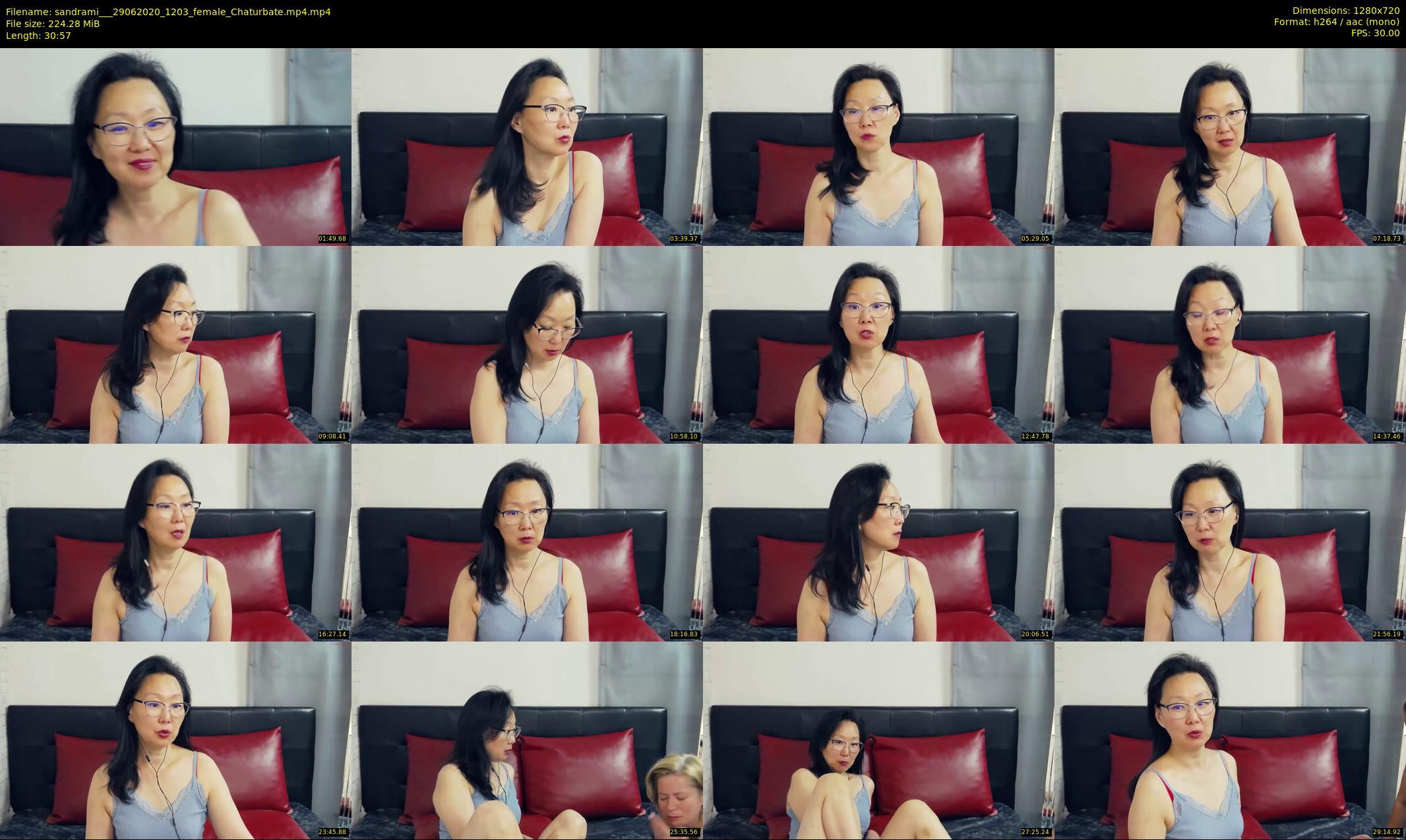 sandrami__ — 31 minute Chaturbate female cam show recording, 720p, Jun 29, 2020