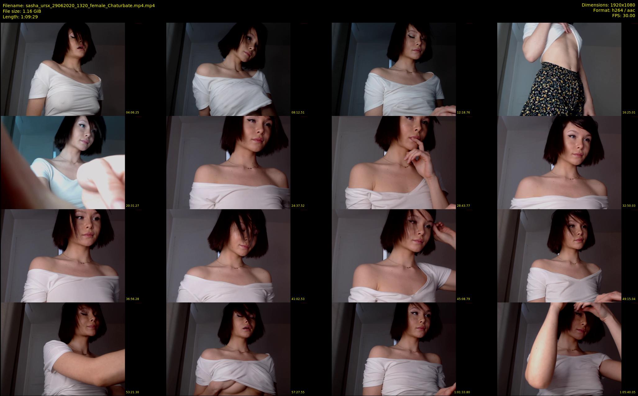 sasha_ursx — 70 minute Chaturbate female cam show recording, 1080p, Jun 29, 2020