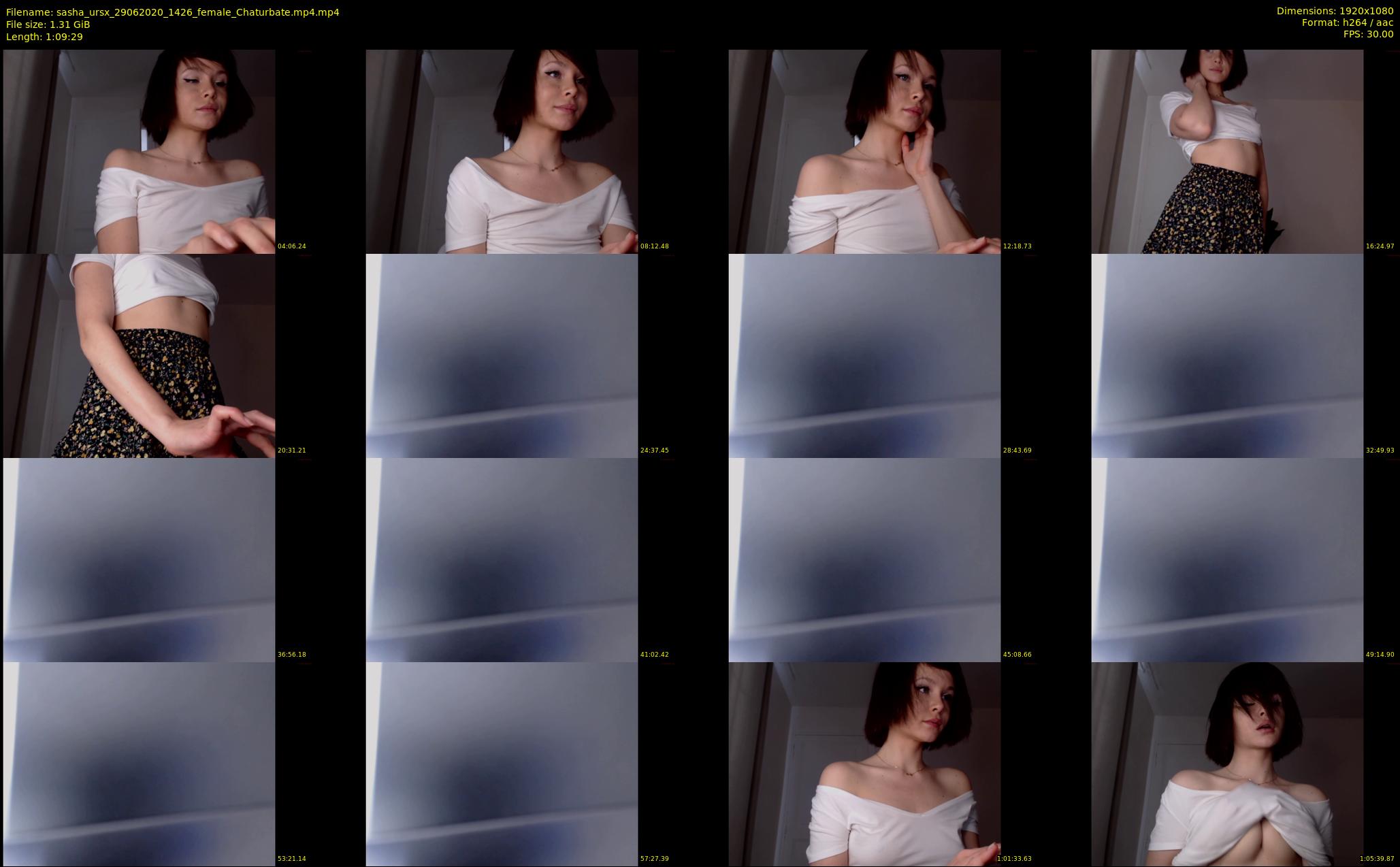 sasha_ursx — 70 minute Chaturbate female cam show recording, 1080p, Jun 29, 2020