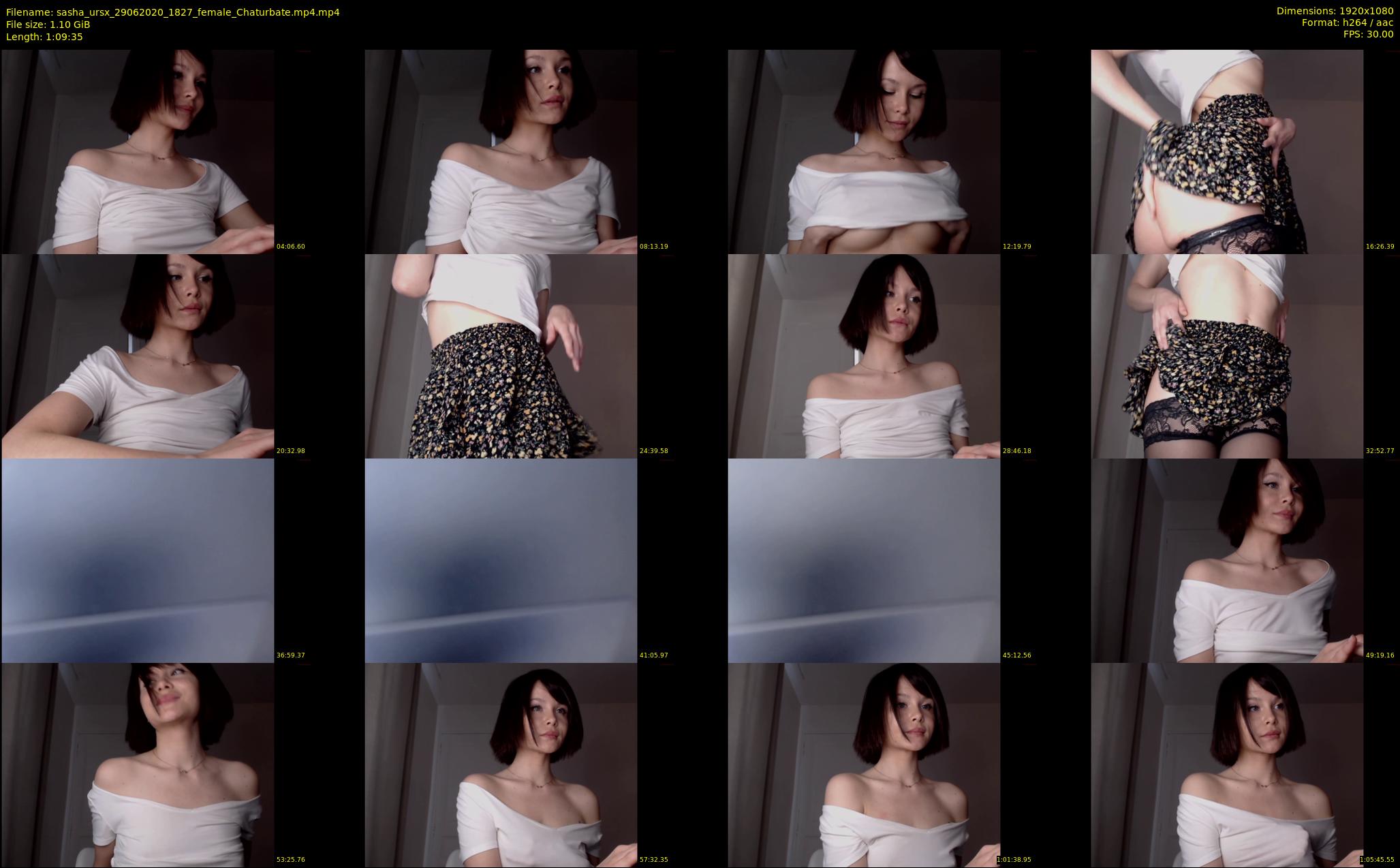 sasha_ursx — 70 minute Chaturbate female cam show recording, 1080p, Jun 29, 2020