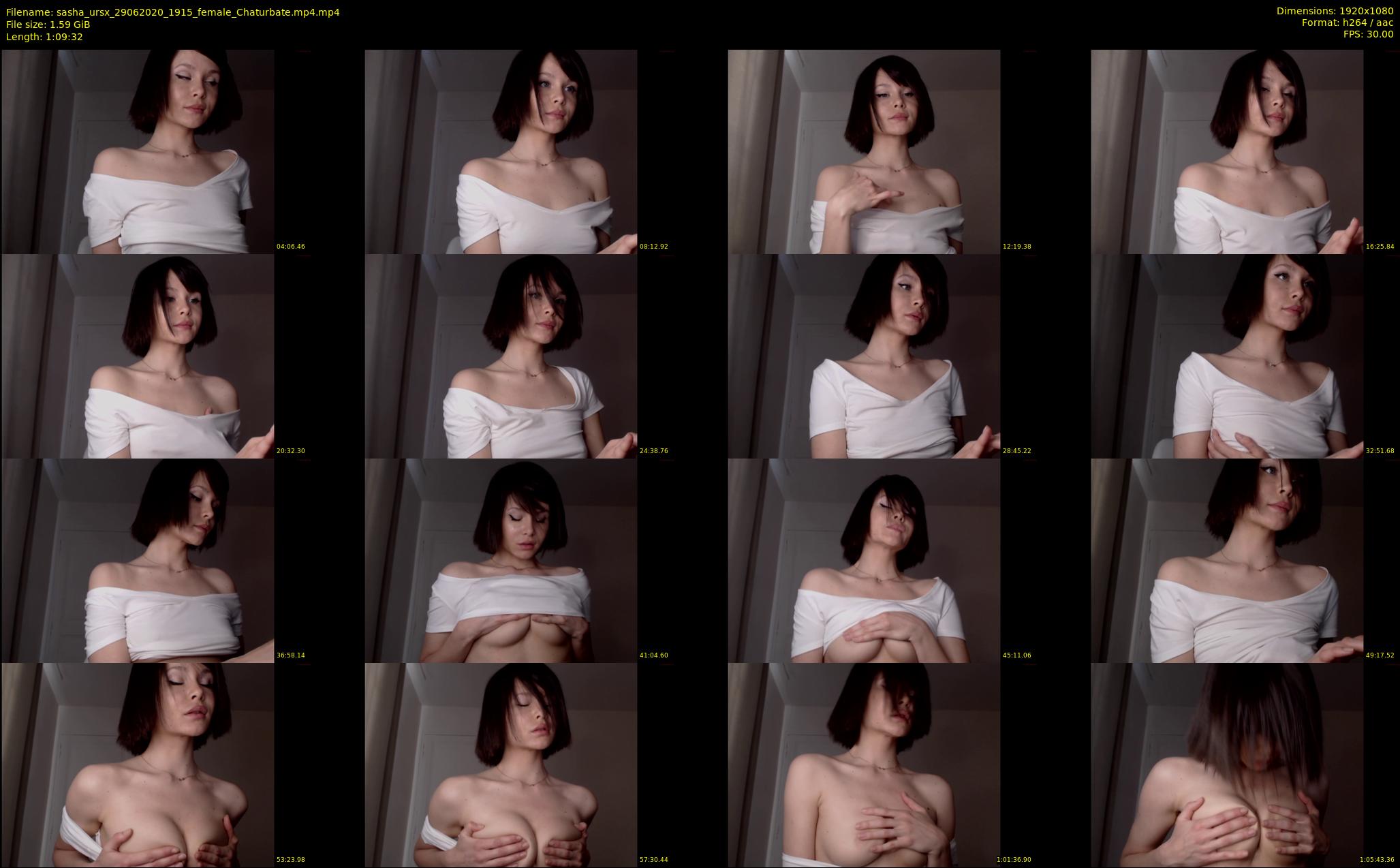 sasha_ursx — 70 minute Chaturbate female cam show recording, 1080p, Jun 29, 2020